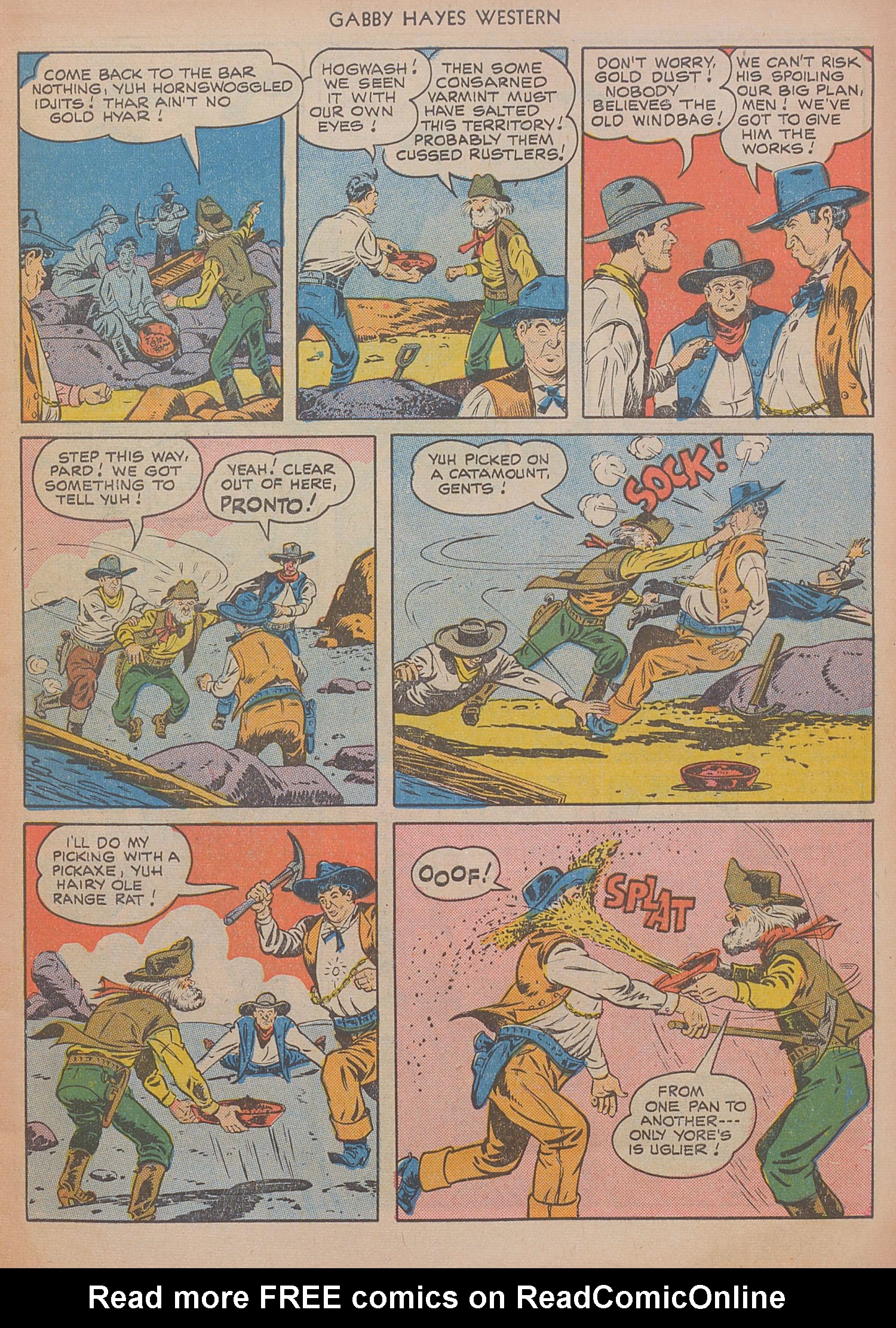 Read online Gabby Hayes Western comic -  Issue #20 - 7