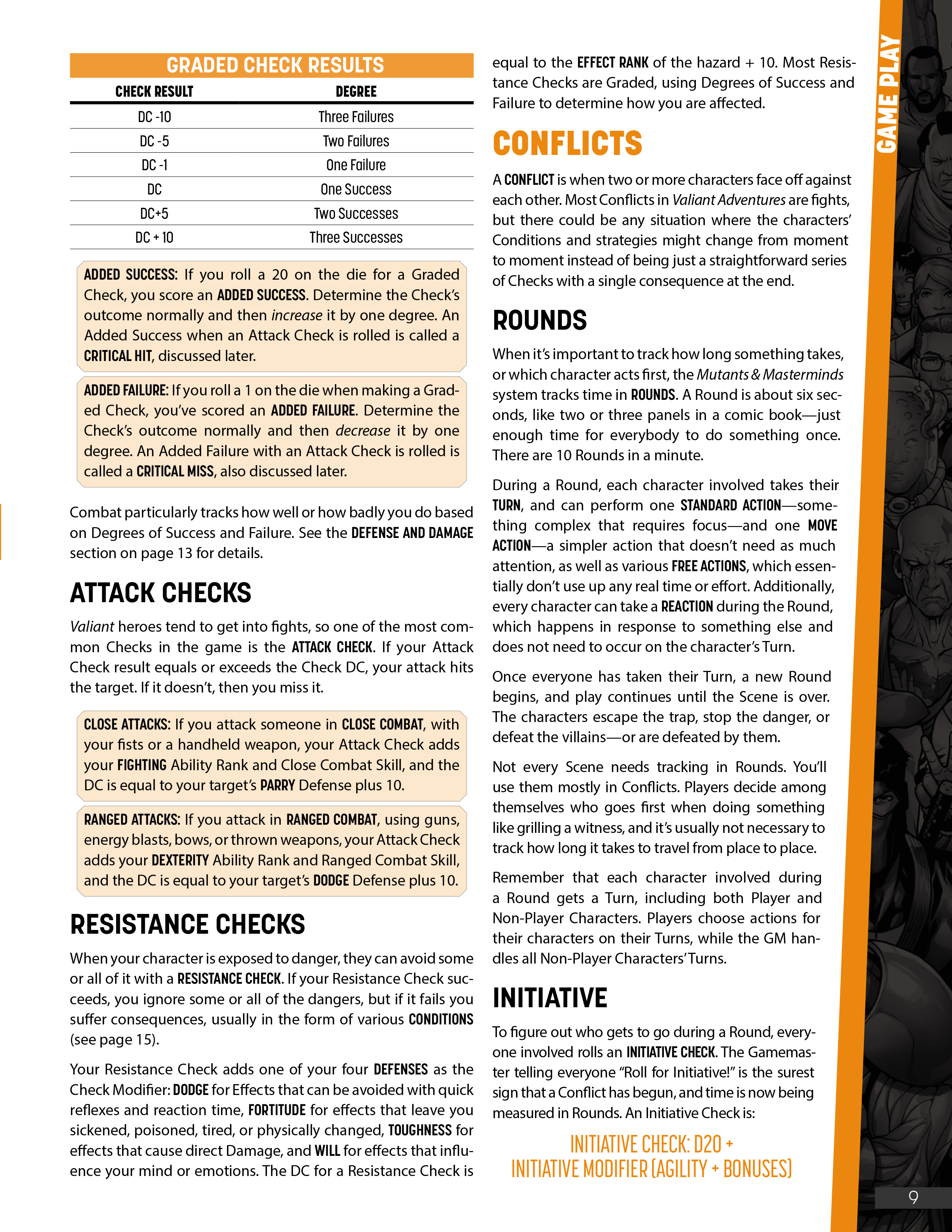 Read online The Valiant Adventures RPG Quickstart comic -  Issue # Full - 10