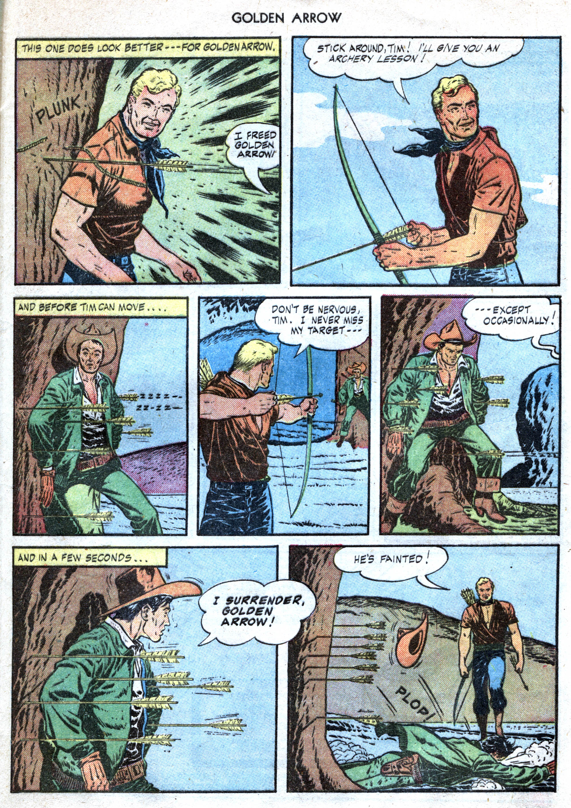 Read online Golden Arrow comic -  Issue #3 - 33