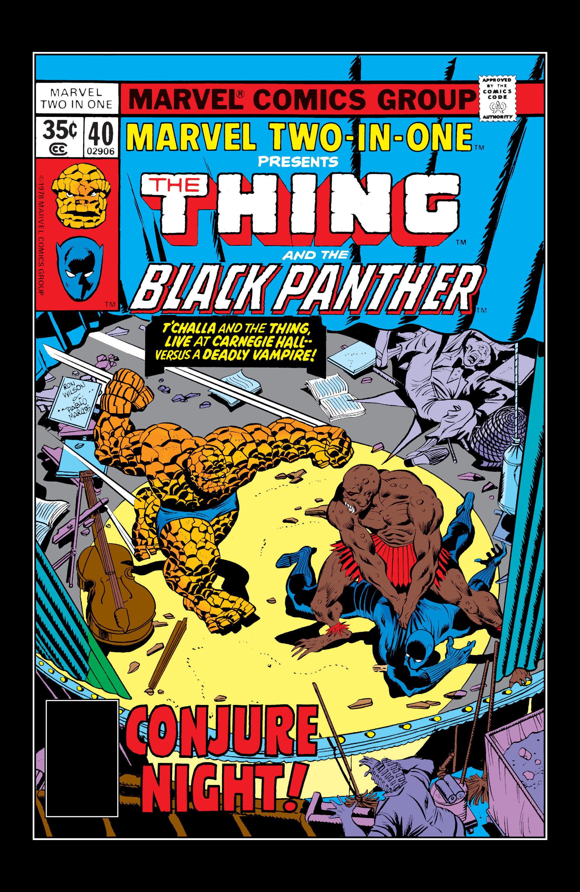 Read online Marvel Two-In-One comic -  Issue #40 - 1