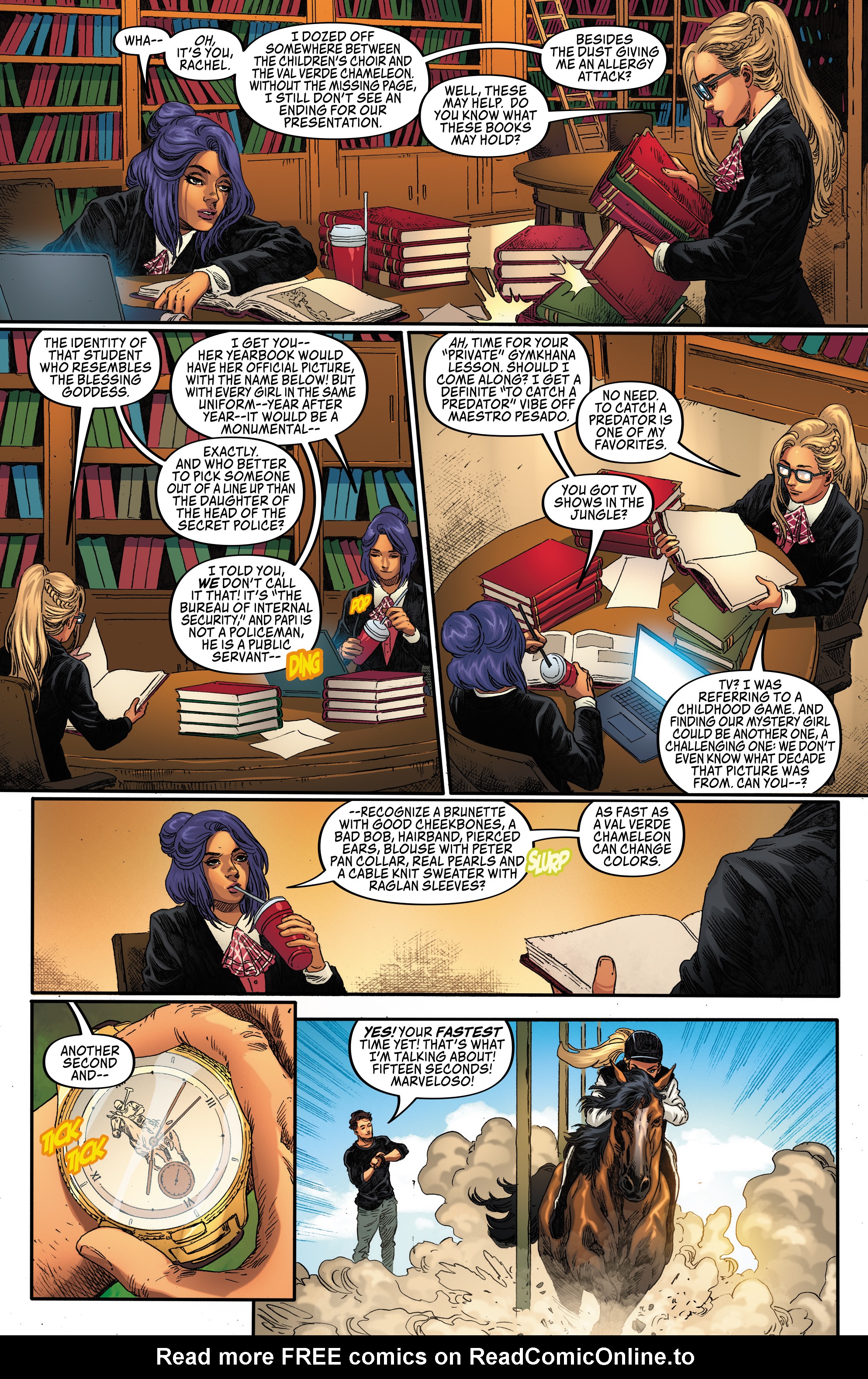 Read online Sheena Queen of the Jungle: Fatal Exams comic -  Issue #5 - 9