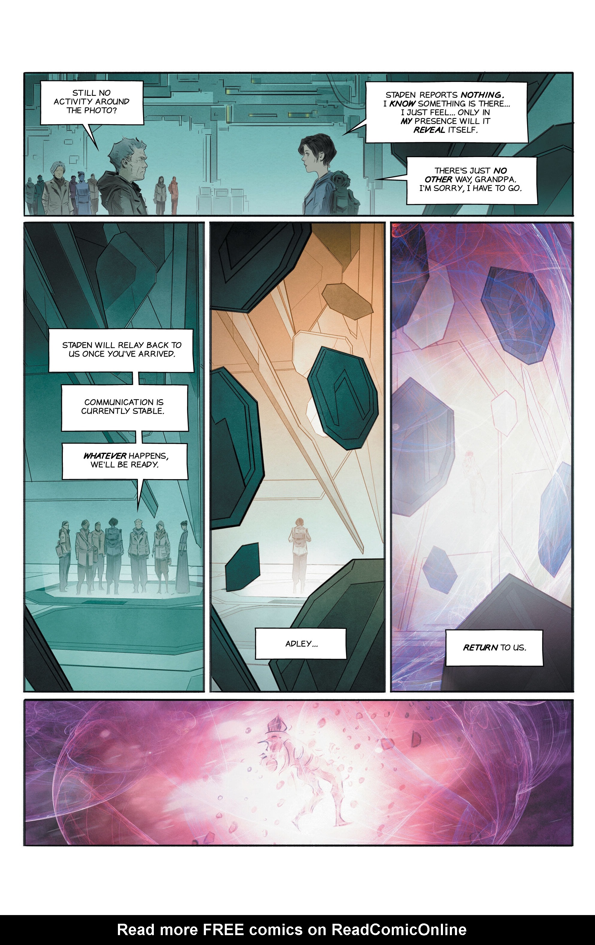 Read online Hexagon Bridge comic -  Issue #5 - 18