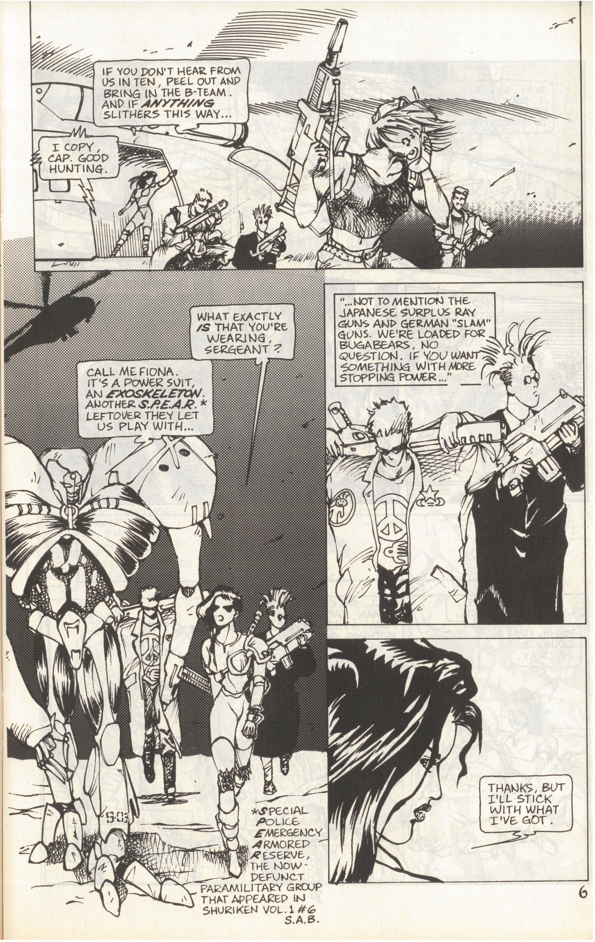 Read online Shuriken (1991) comic -  Issue #6 - 9