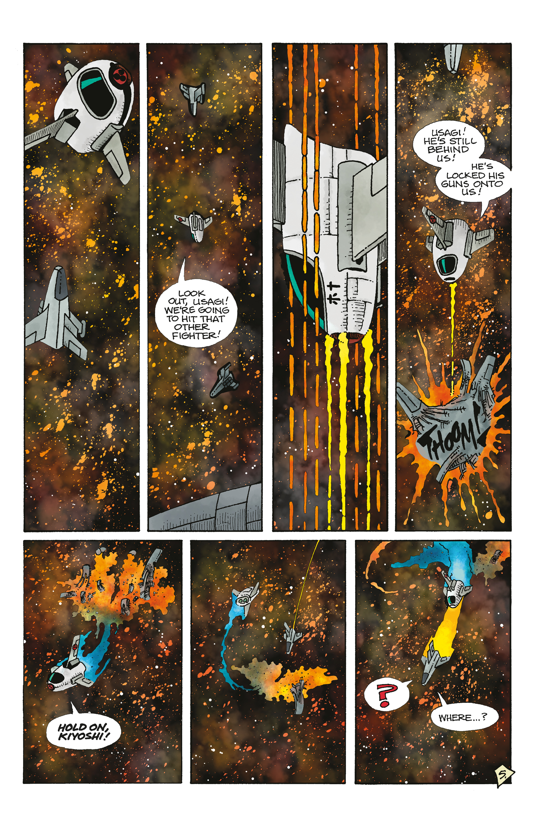 Read online Space Usagi: Death and Honor comic -  Issue #2 - 7