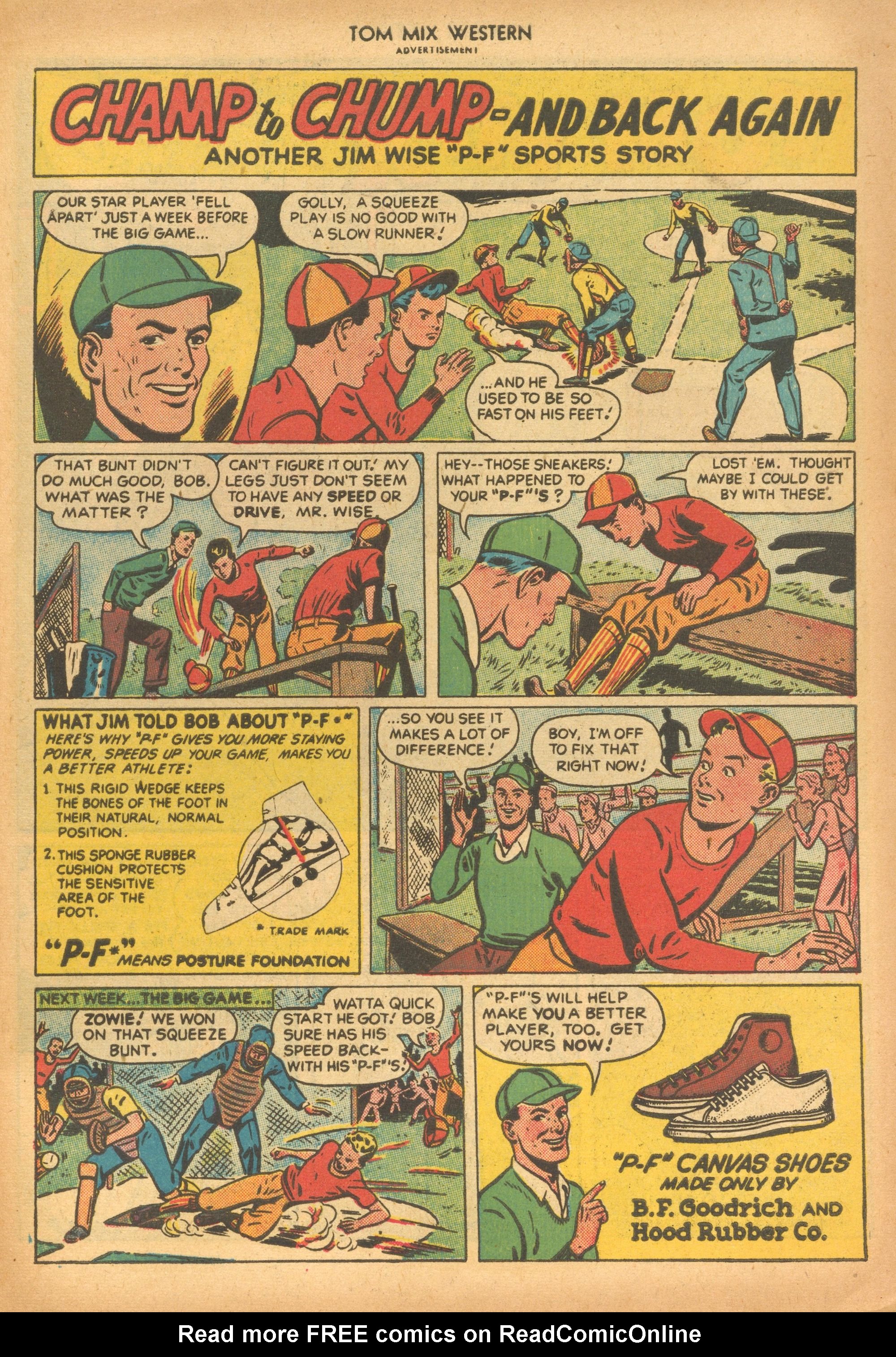 Read online Tom Mix Western (1948) comic -  Issue #20 - 31