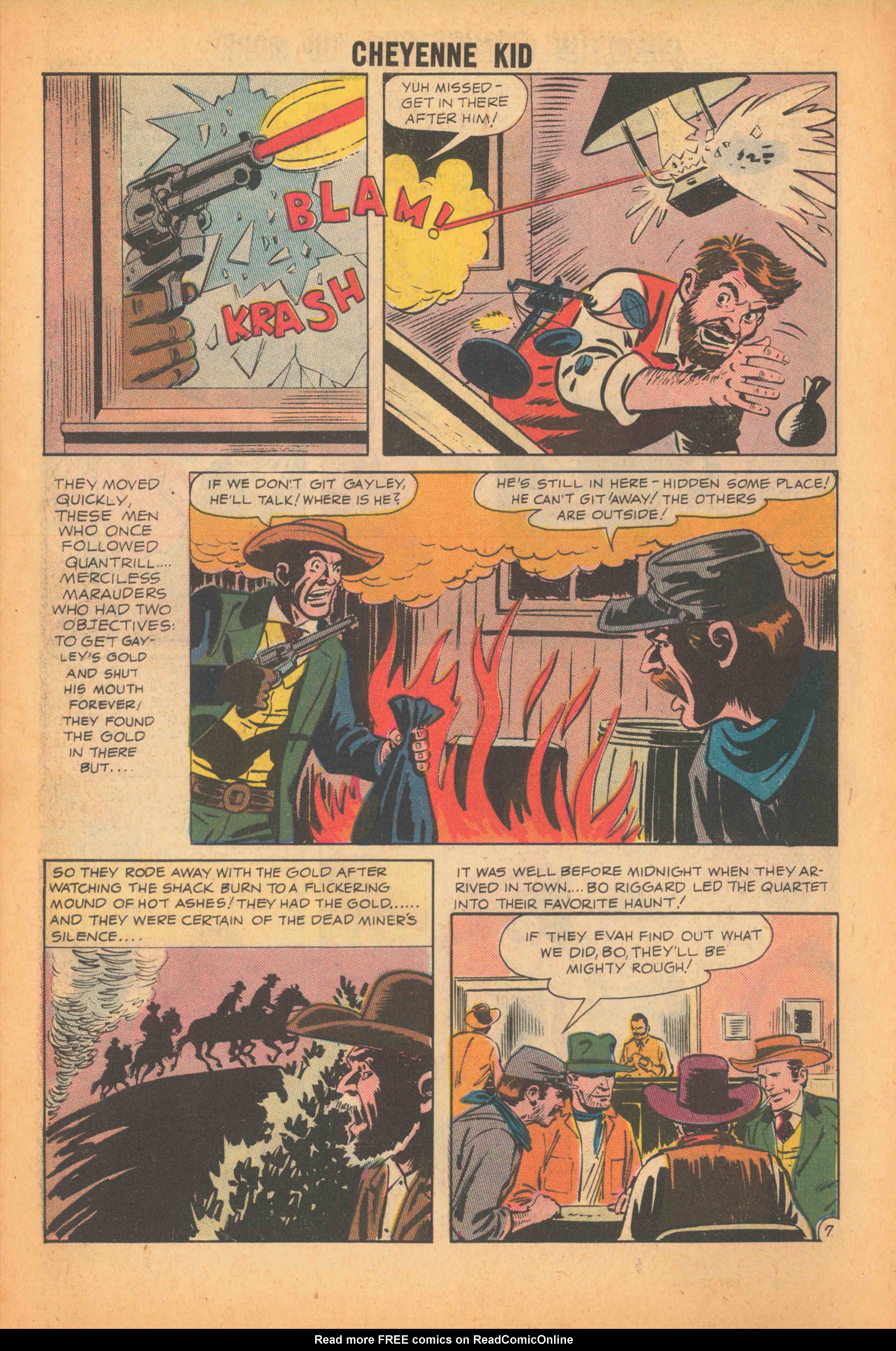 Read online Cheyenne Kid comic -  Issue #34 - 10