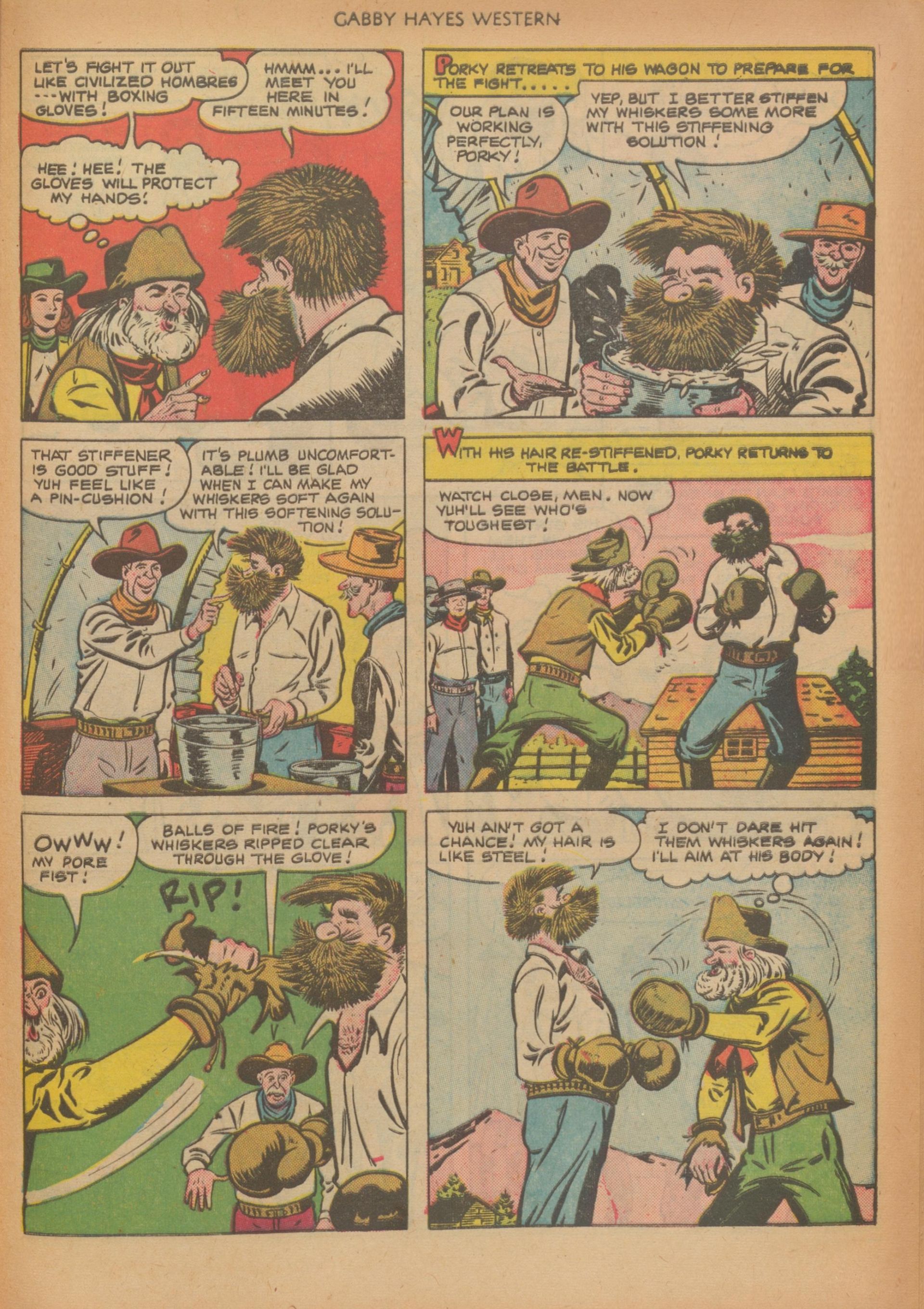 Read online Gabby Hayes Western comic -  Issue #29 - 33