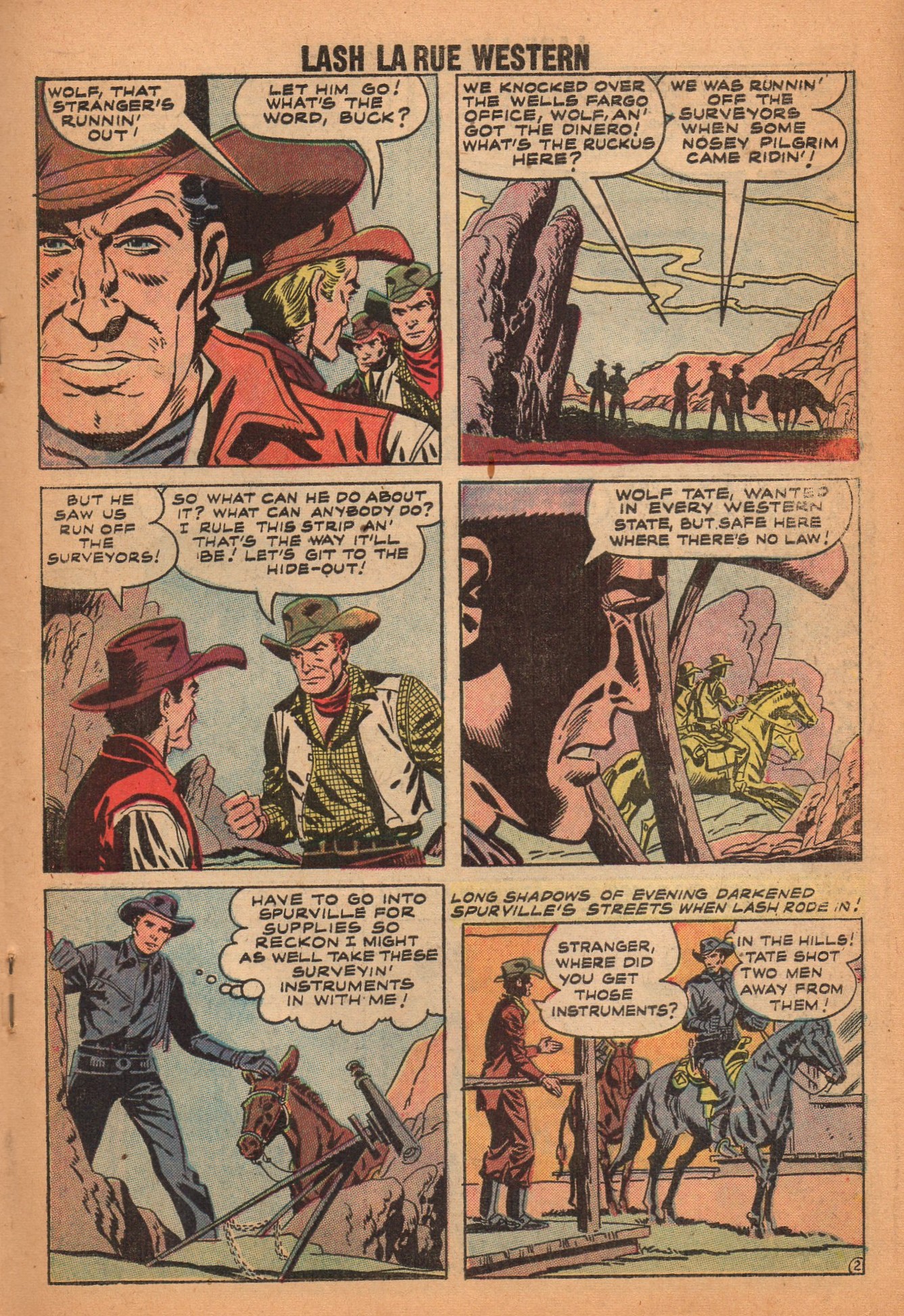 Read online Lash Larue Western (1949) comic -  Issue #71 - 20