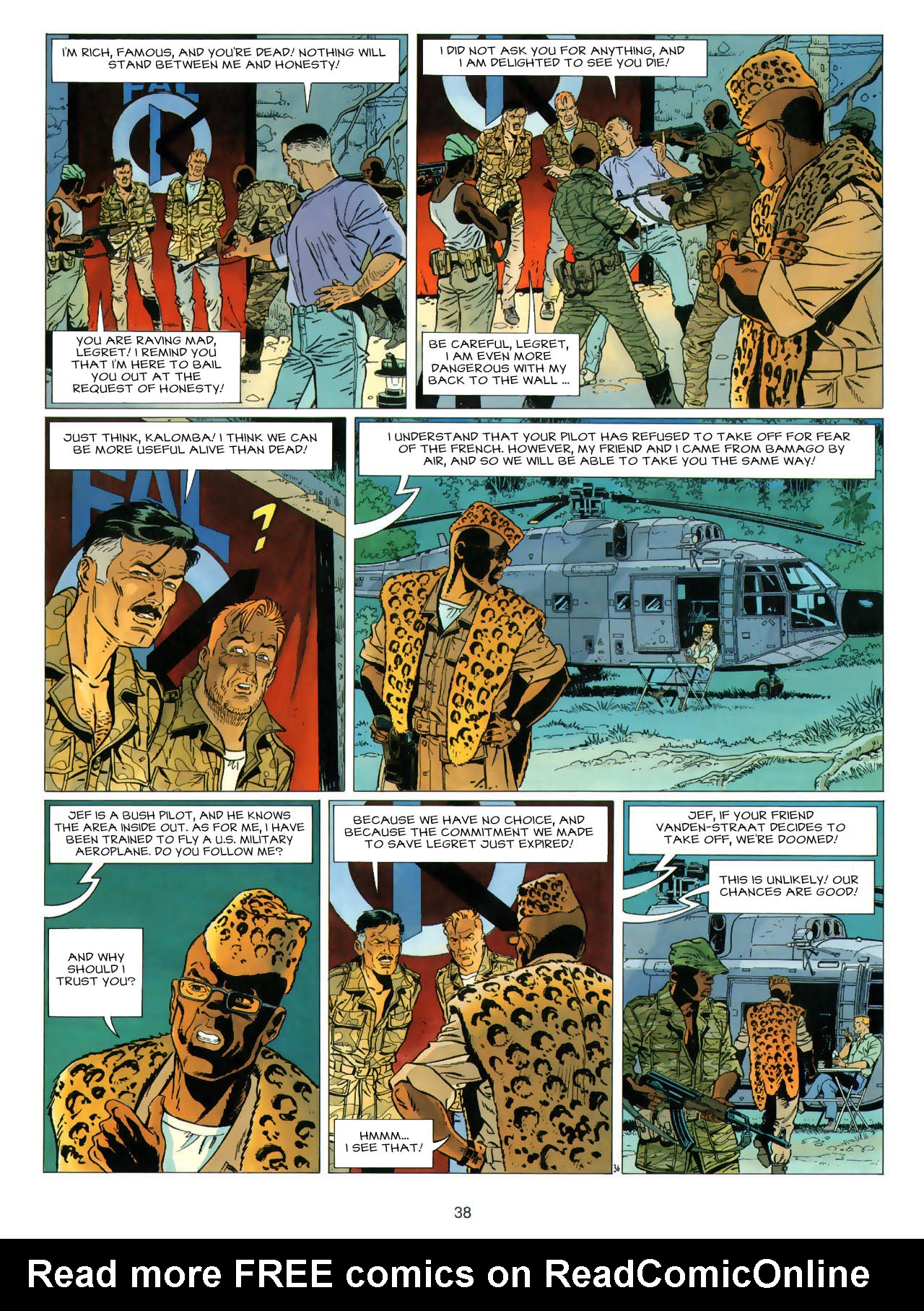 Read online Wayne Shelton comic -  Issue #6 - 41