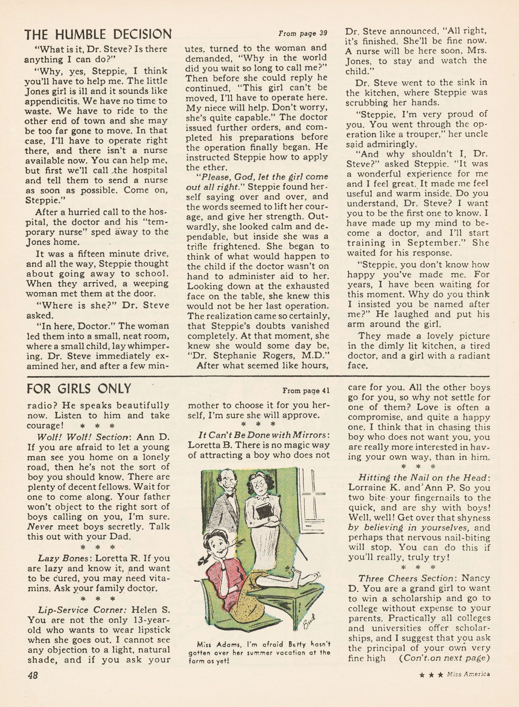 Read online Miss America Magazine comic -  Issue #12 - 39