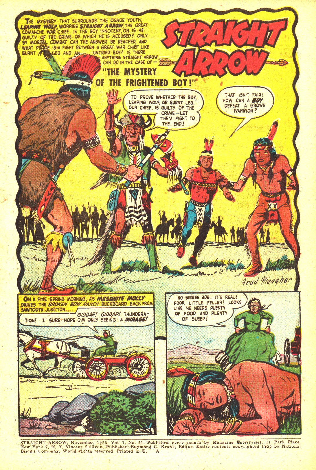 Read online Straight Arrow comic -  Issue #51 - 3