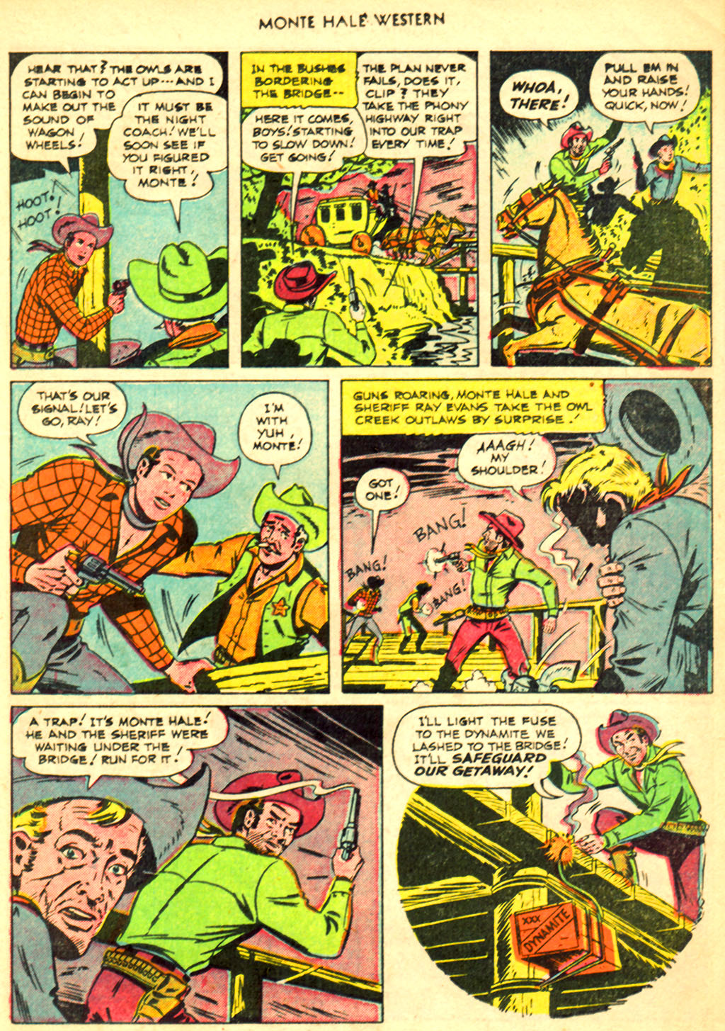 Read online Monte Hale Western comic -  Issue #61 - 11