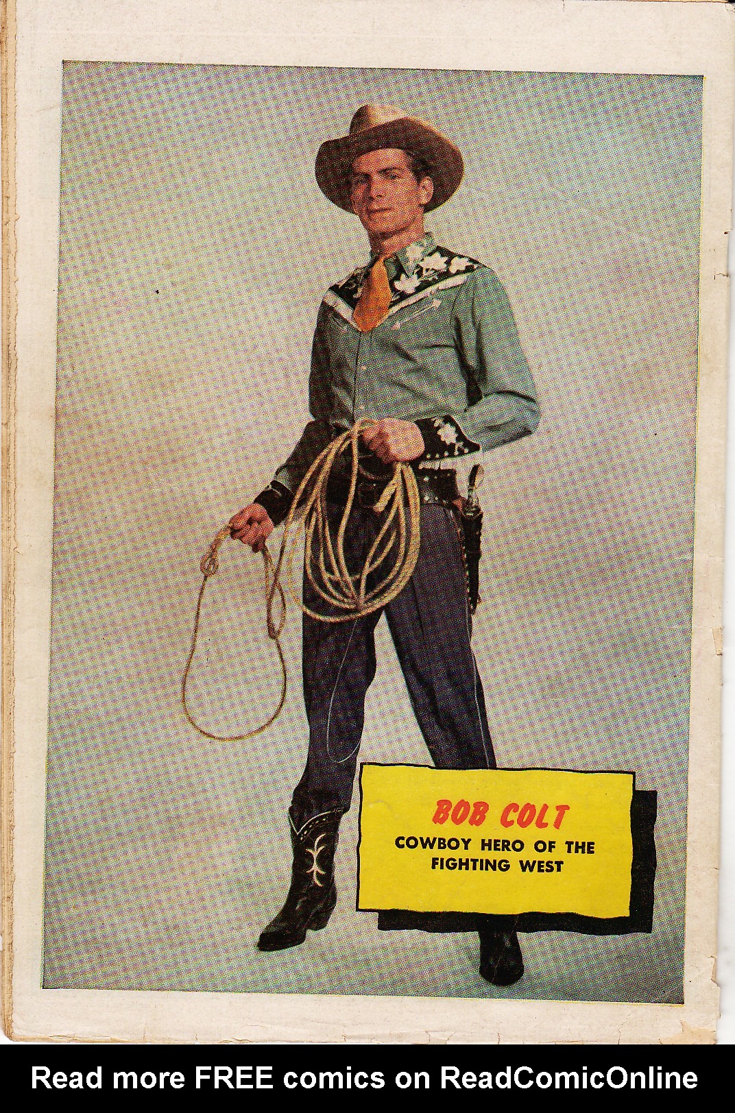 Read online Bob Colt Western comic -  Issue #7 - 36