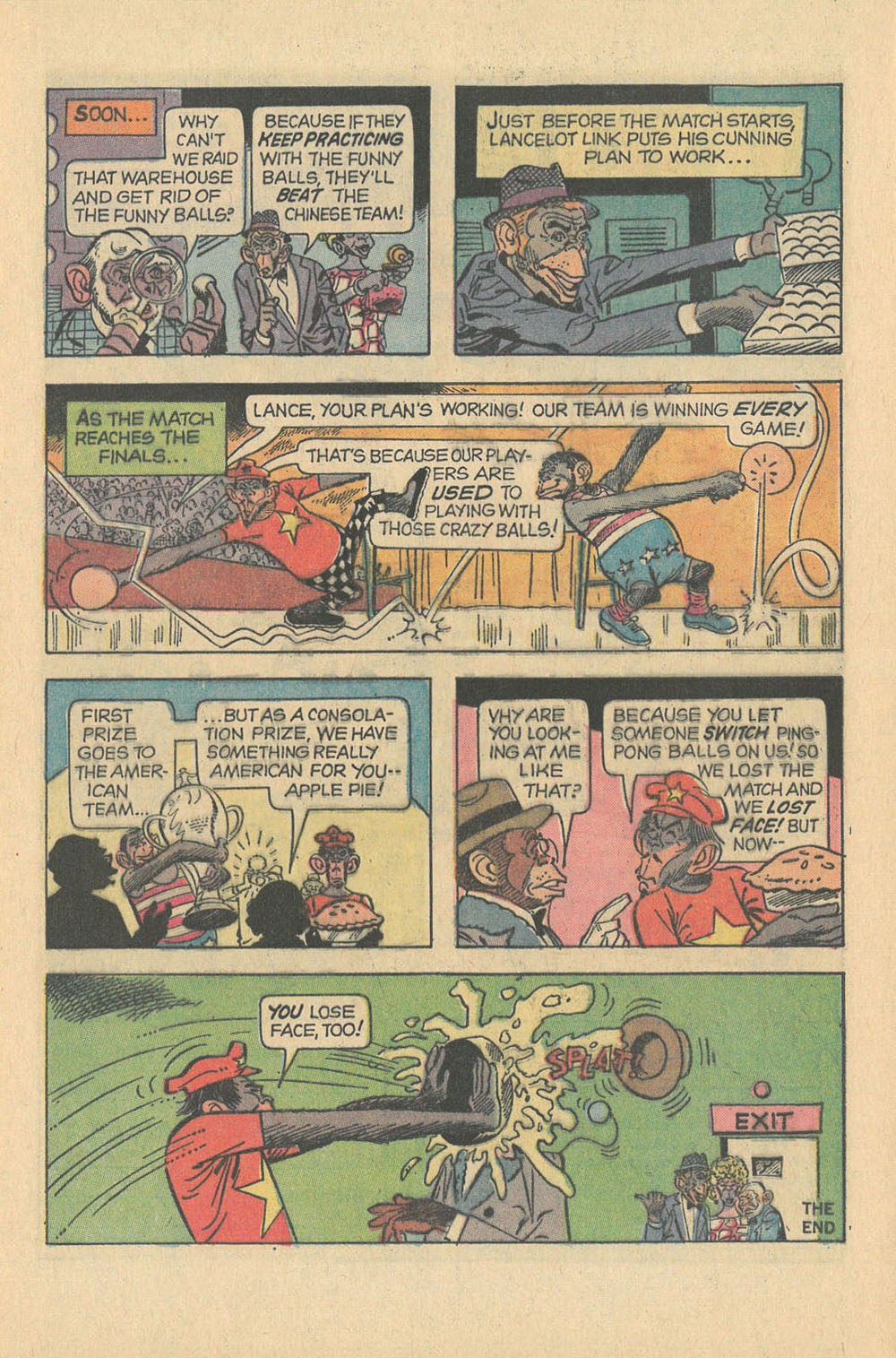 Read online Lancelot Link Secret Chimp comic -  Issue #7 - 32