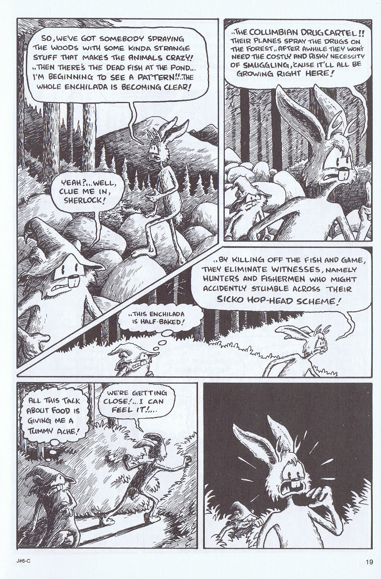Read online Tales Of The Jackalope comic -  Issue #6 - 21