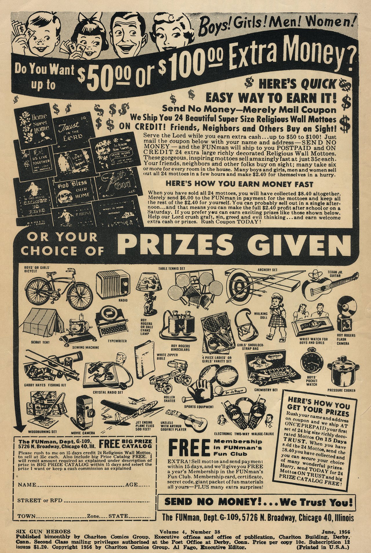 Read online Six-Gun Heroes comic -  Issue #38 - 2