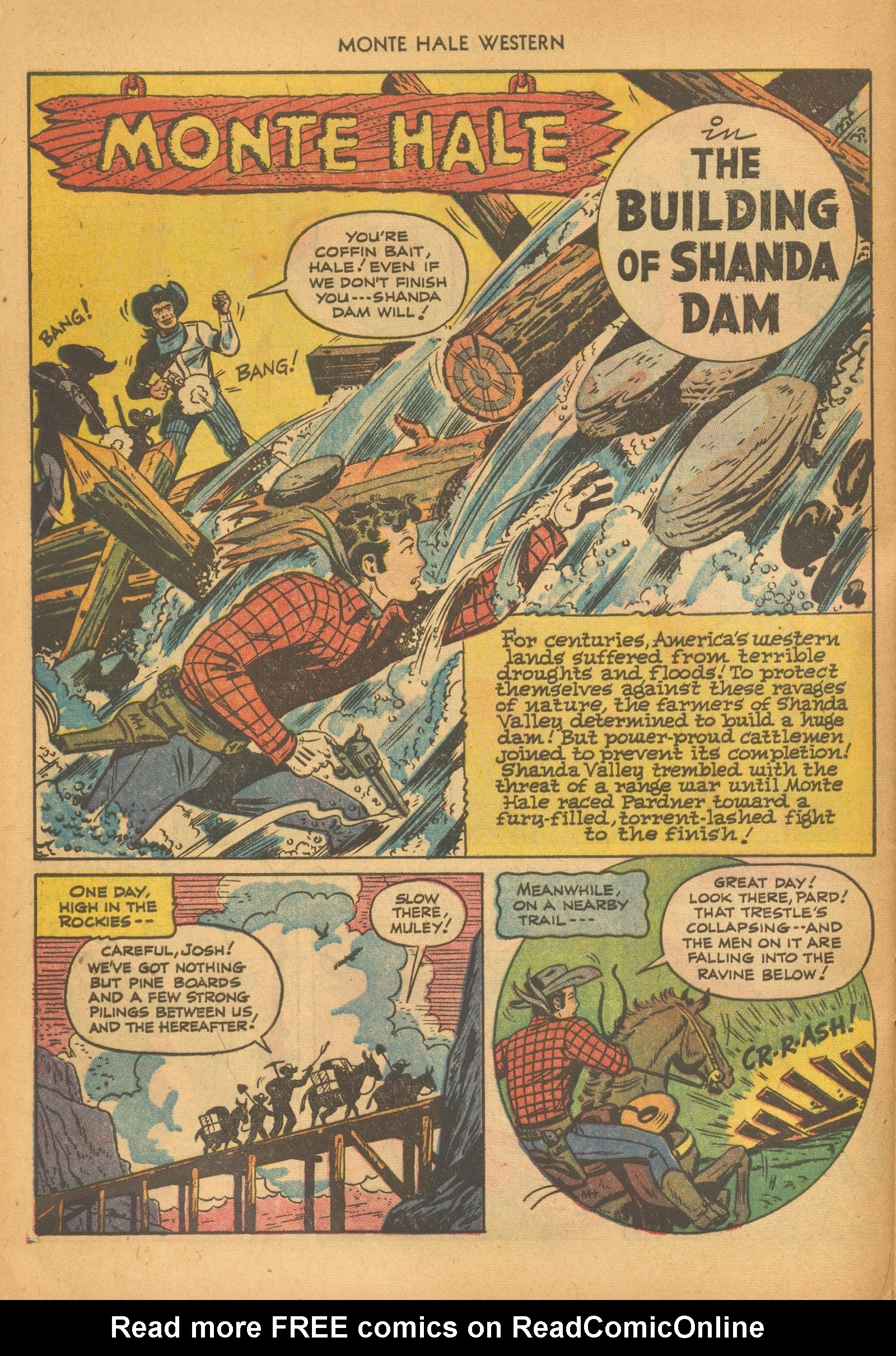 Read online Monte Hale Western comic -  Issue #72 - 28