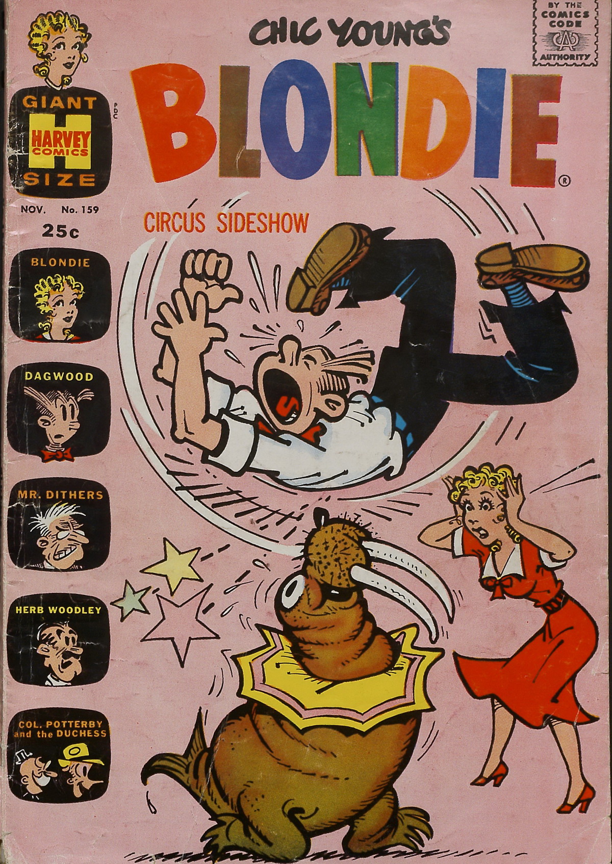 Read online Blondie Comics (1960) comic -  Issue #159 - 1