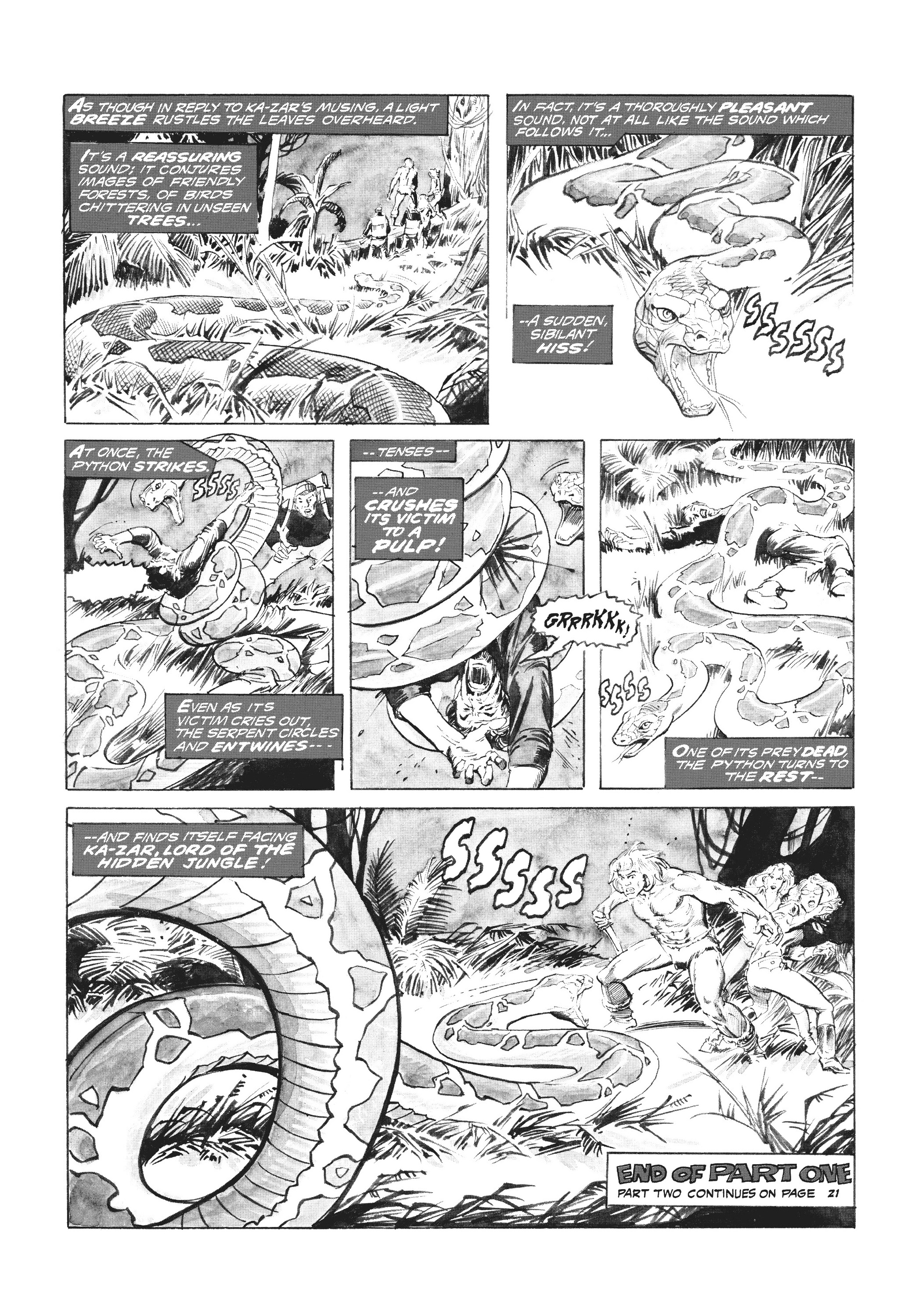 Read online Marvel Masterworks: Ka-Zar comic -  Issue # TPB 3 (Part 2) - 83
