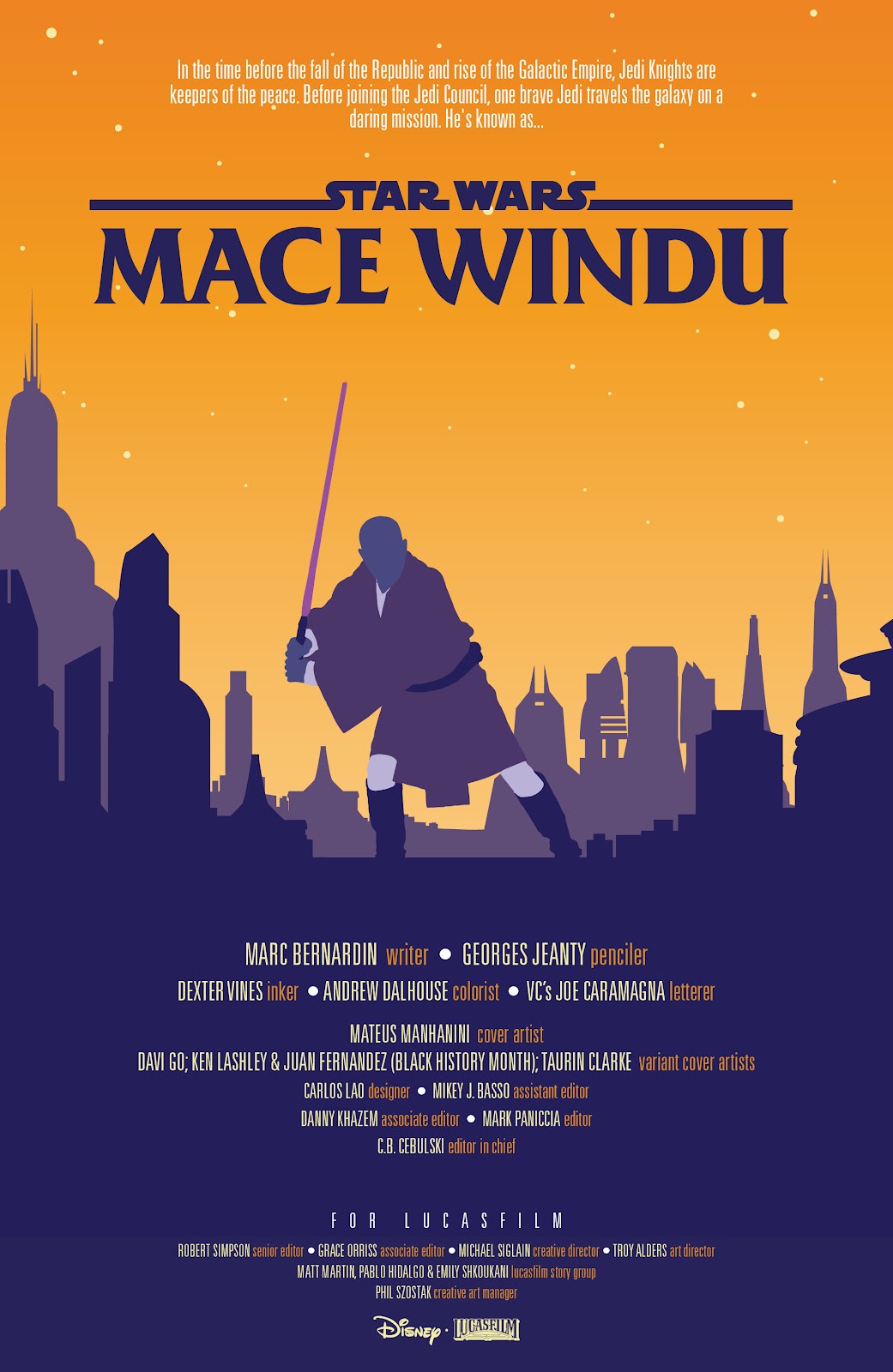 Star Wars: Mace Windu (2024) issue 1 - Page 2