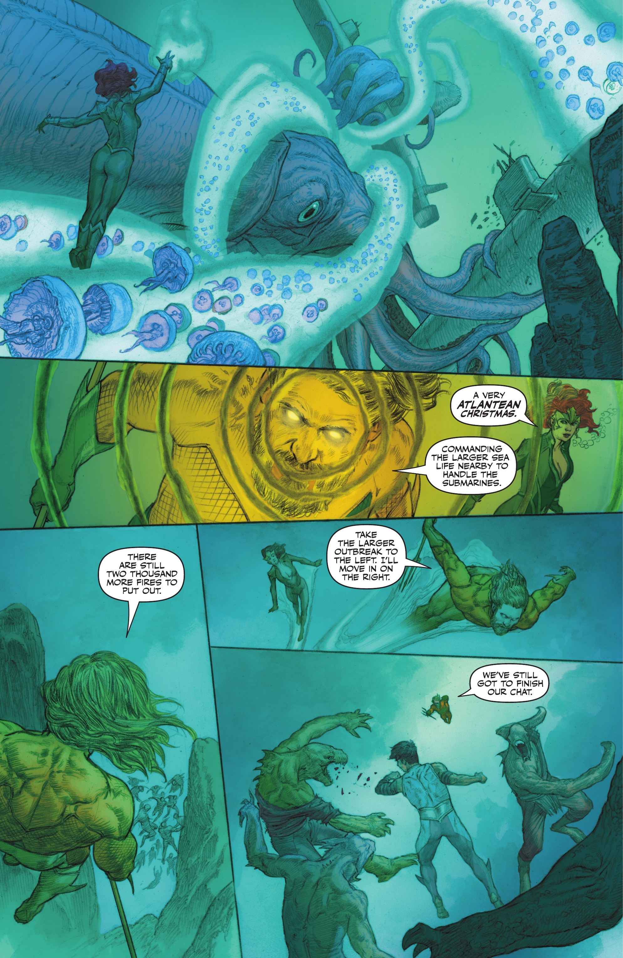 Read online Titans: Beast World Tour: Atlantis comic -  Issue # Full - 13