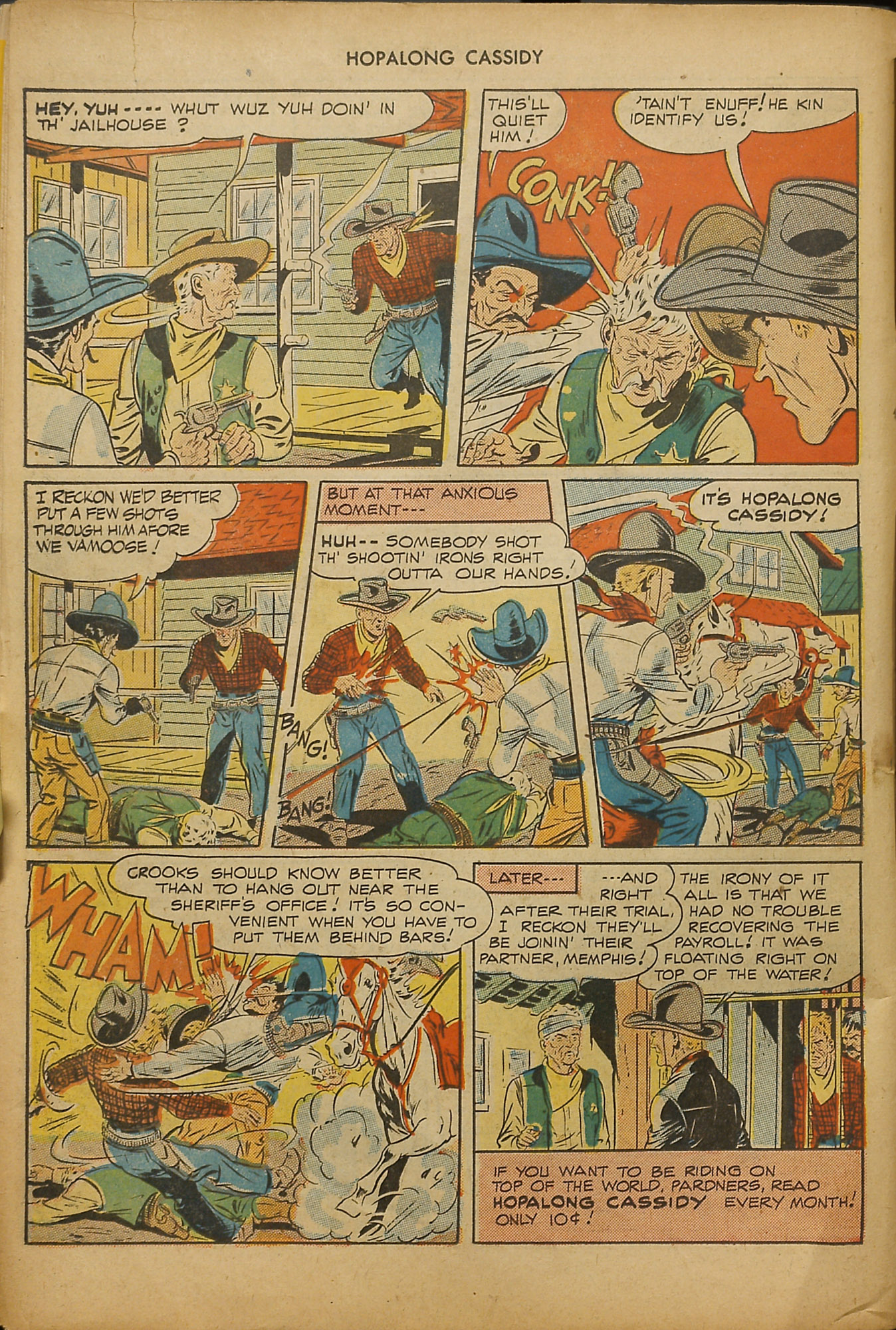 Read online Hopalong Cassidy comic -  Issue #24 - 12