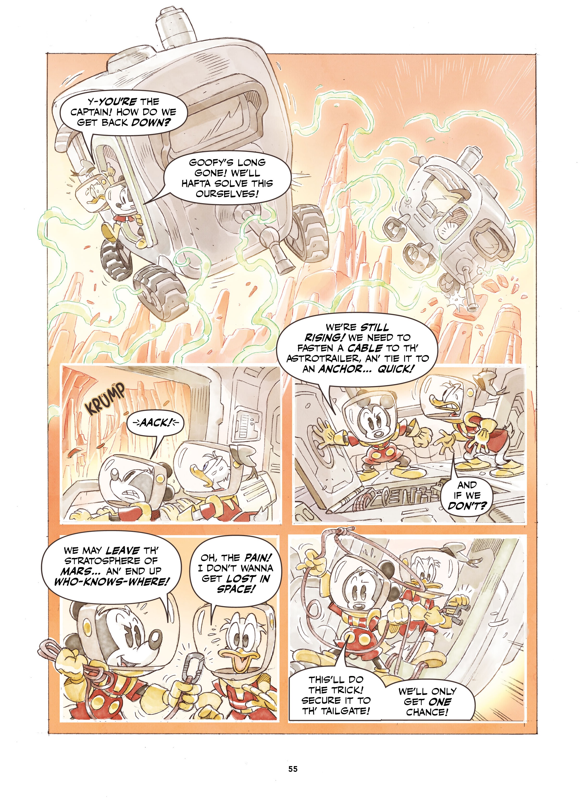 Read online Disney Once Upon a Mouse… In the Future comic -  Issue # TPB (Part 1) - 56
