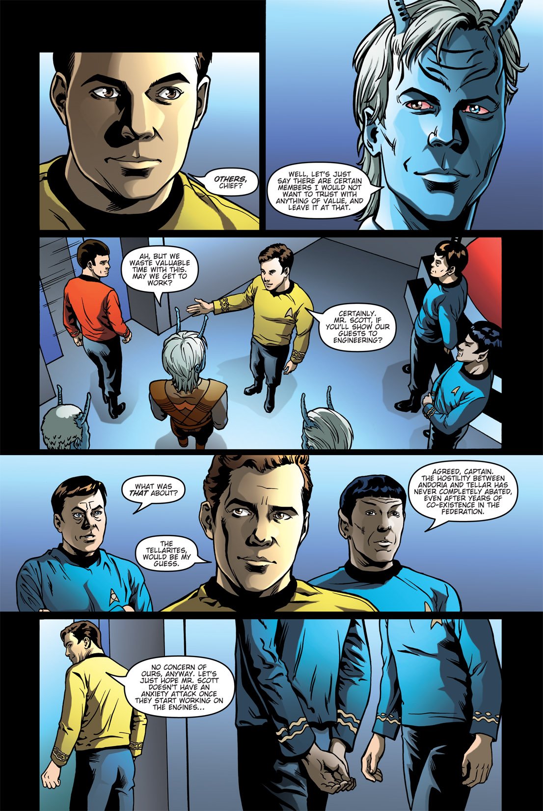 Read online Star Trek: Burden of Knowledge comic -  Issue #3 - 8