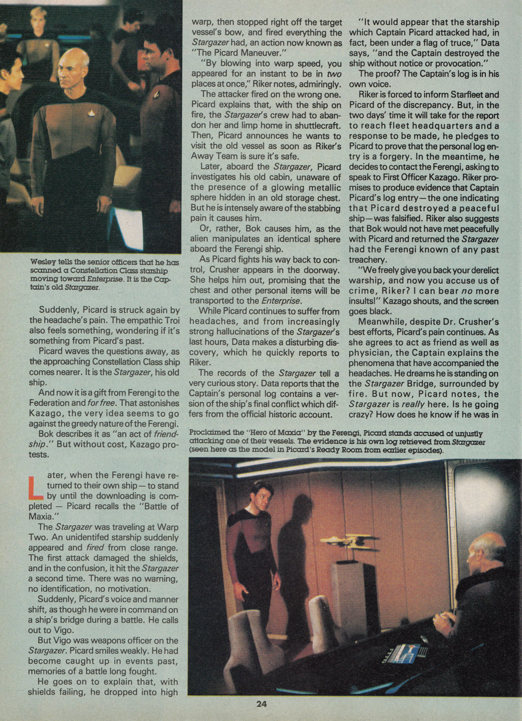 Read online Star Trek The Next Generation (1990) comic -  Issue #12 - 24