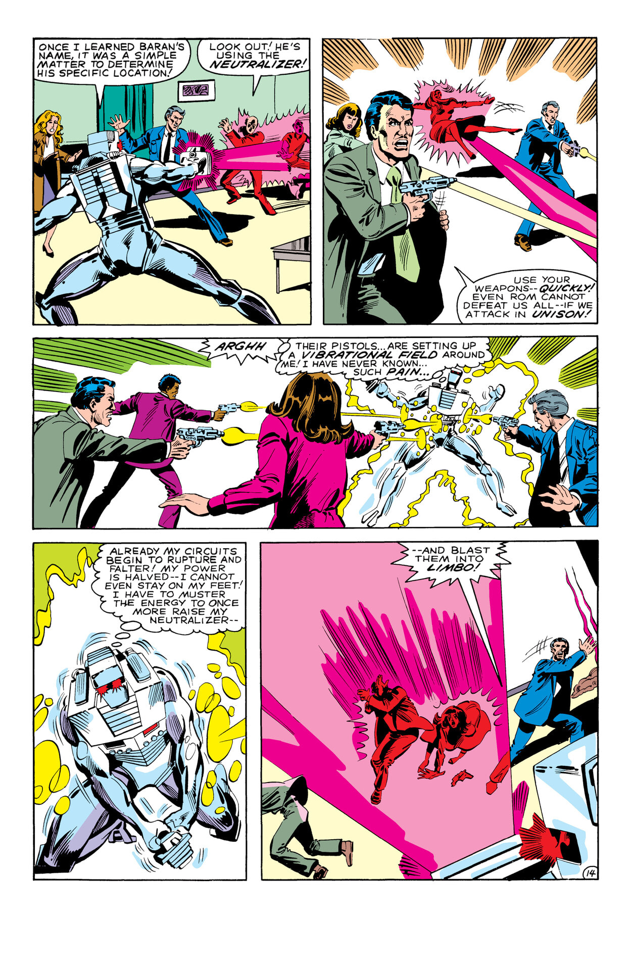 Read online Rom: The Original Marvel Years Omnibus comic -  Issue # TPB (Part 6) - 87