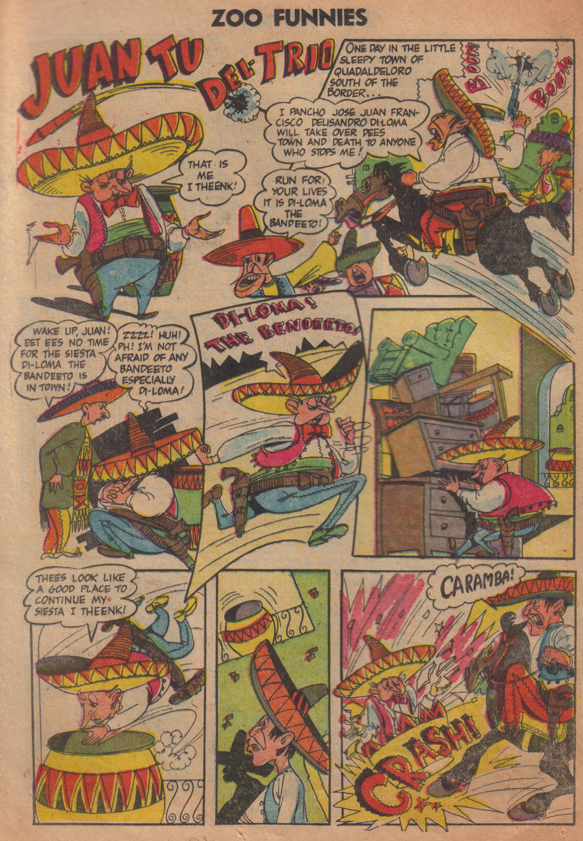 Read online Zoo Funnies comic -  Issue #10 - 24