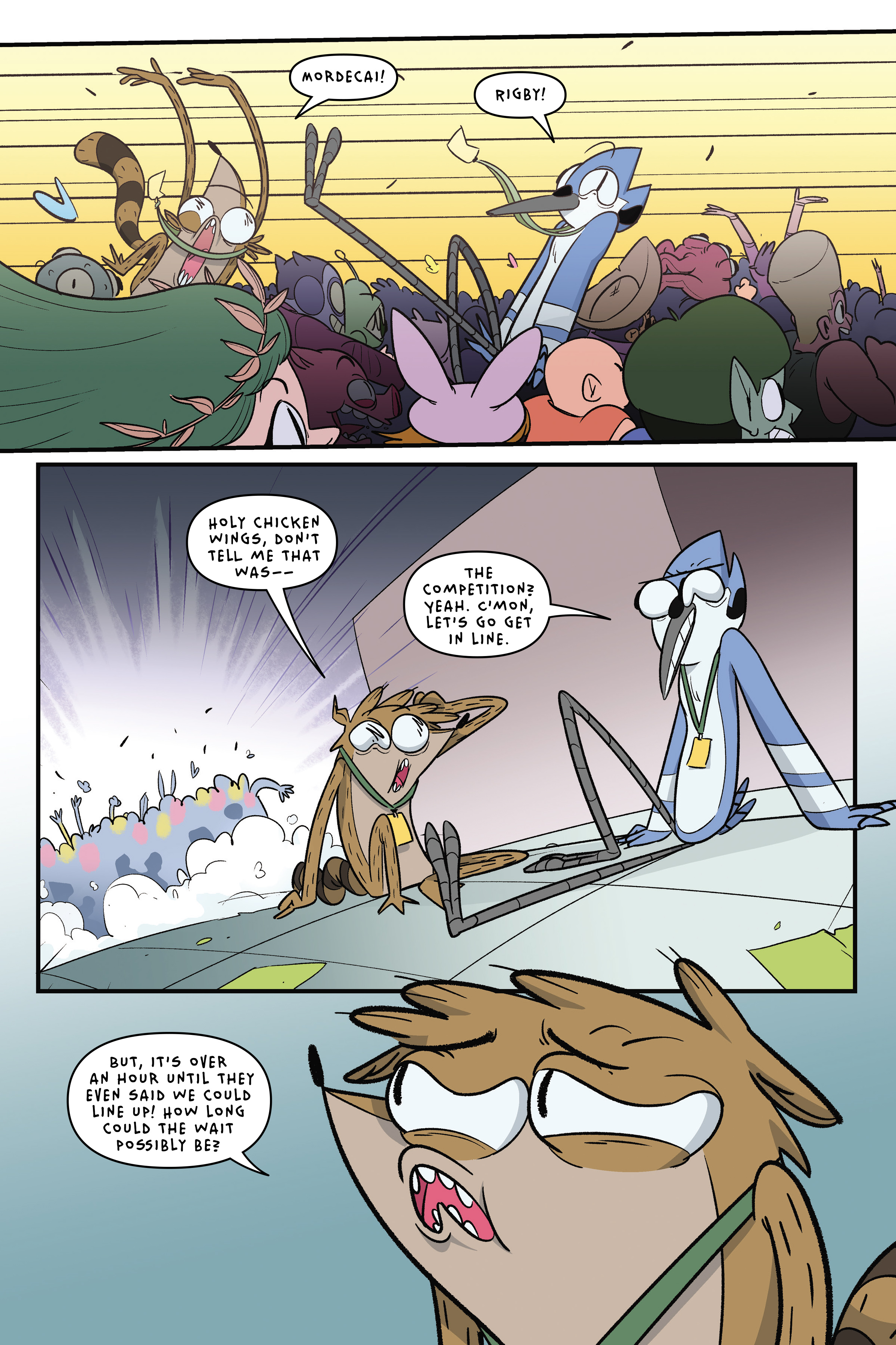 Read online Regular Show: Comic Conned comic -  Issue # TPB - 66
