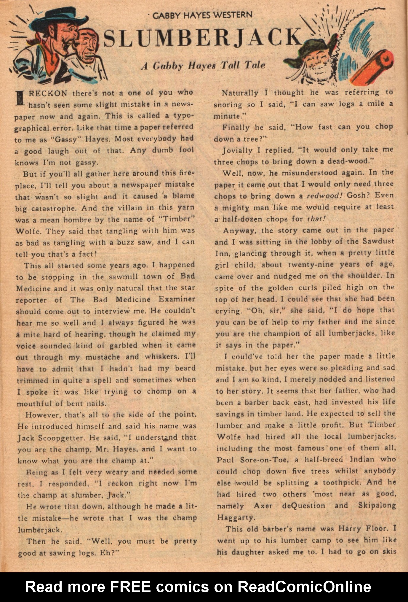 Read online Gabby Hayes Western comic -  Issue #48 - 12