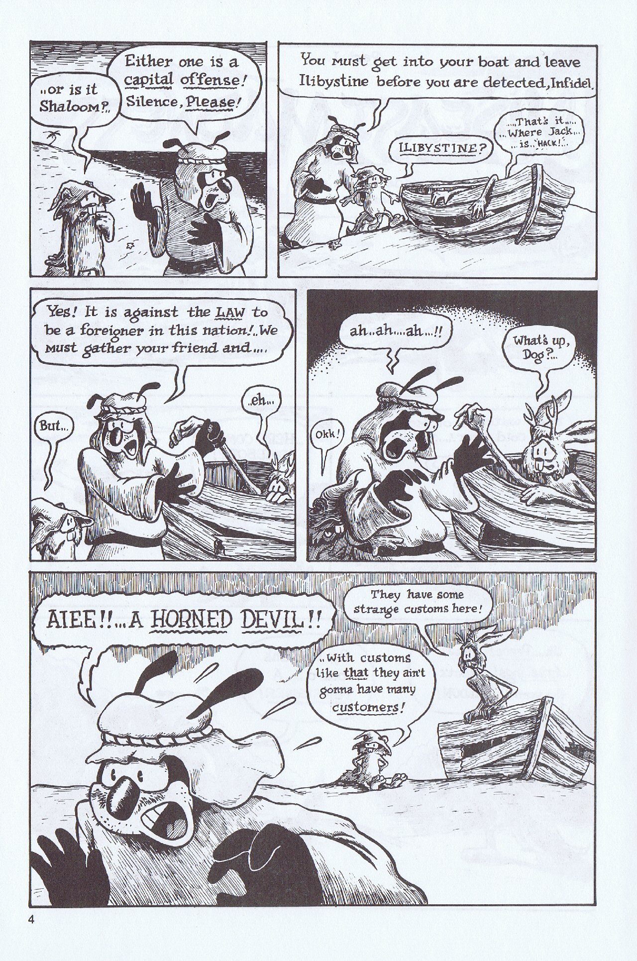 Read online Tales Of The Jackalope comic -  Issue #3 - 6