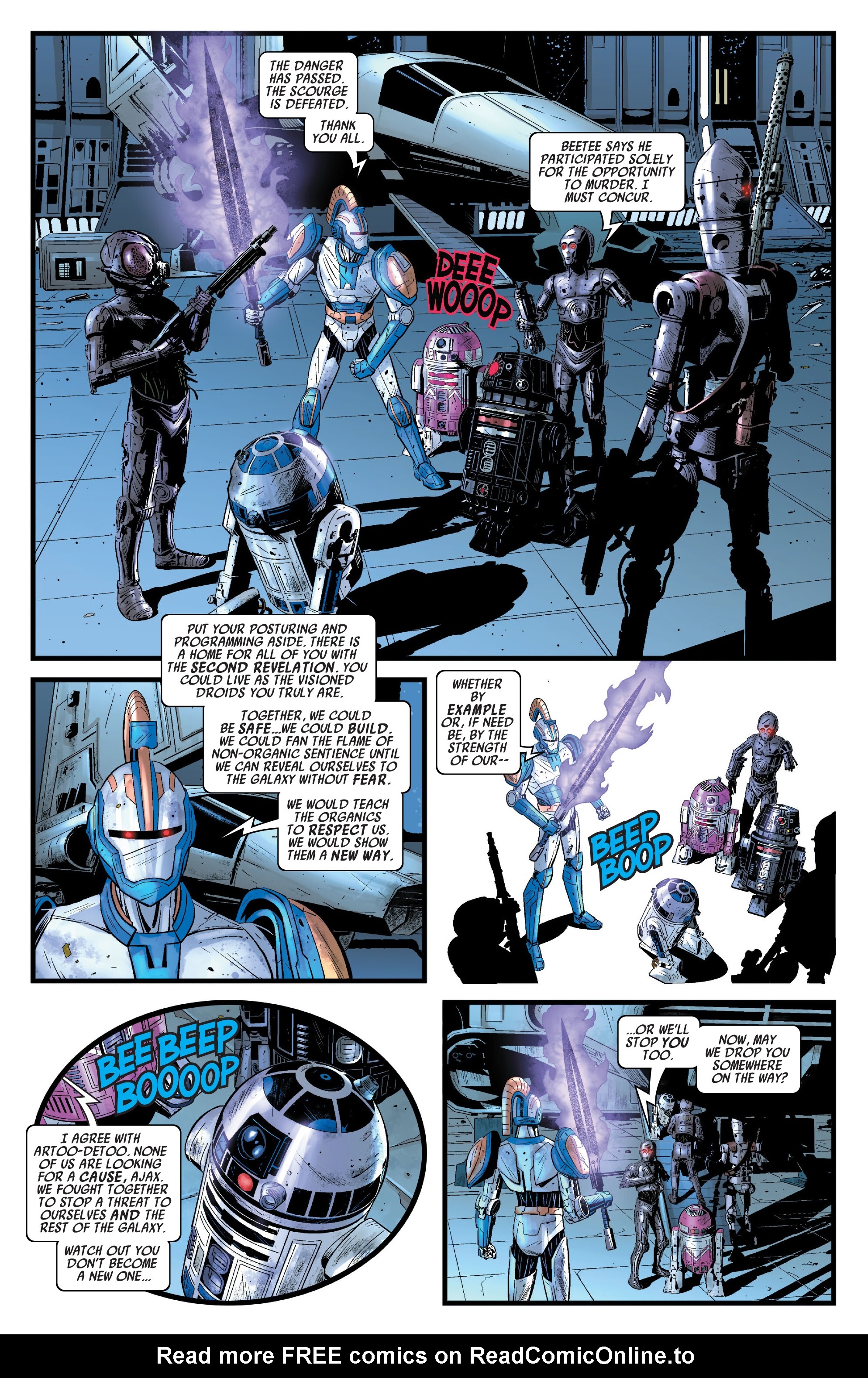 Read online Star Wars: Dark Droids comic -  Issue #5 - 20