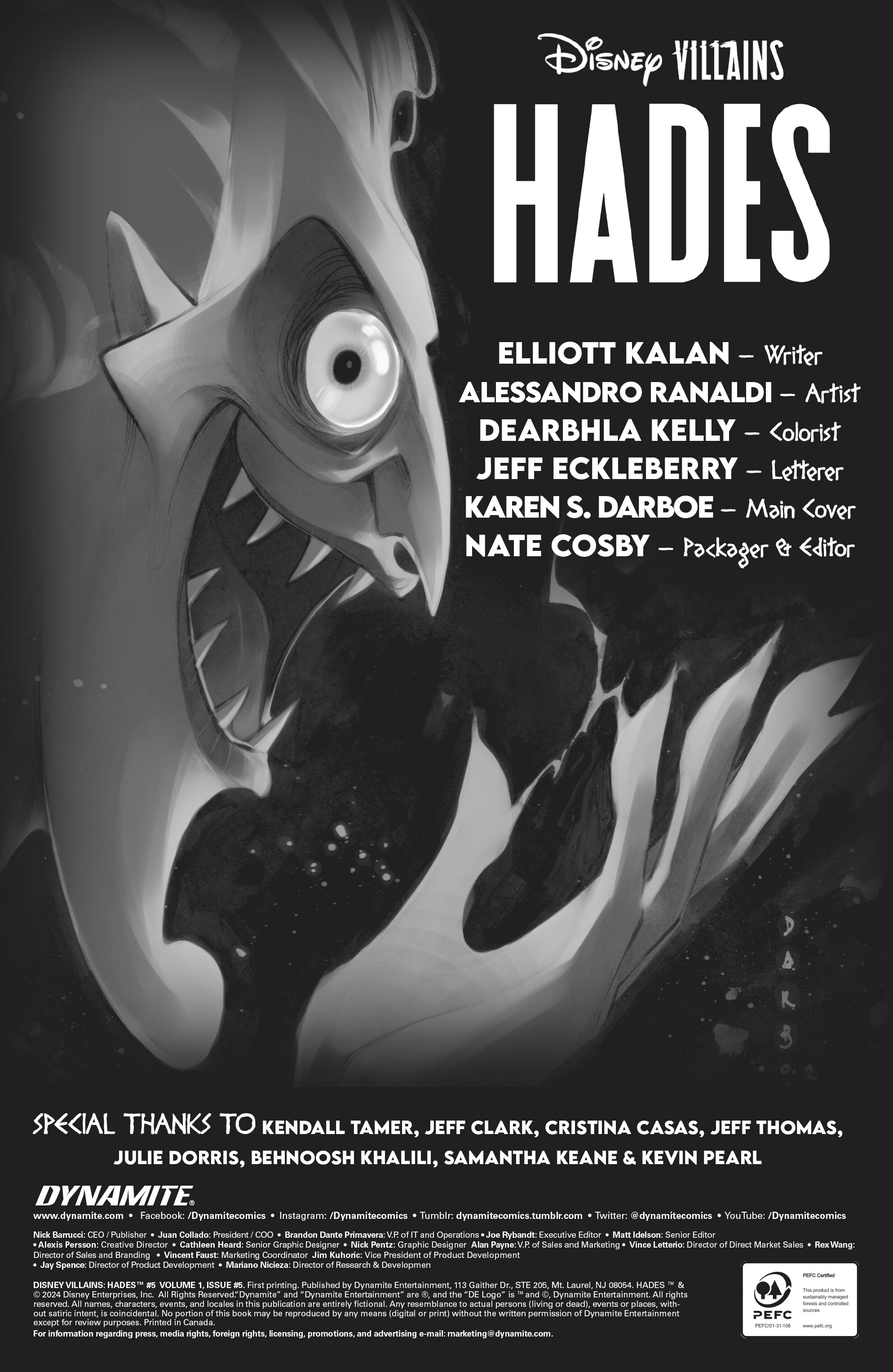 Read online Disney Villains: Hades comic -  Issue #5 - 6