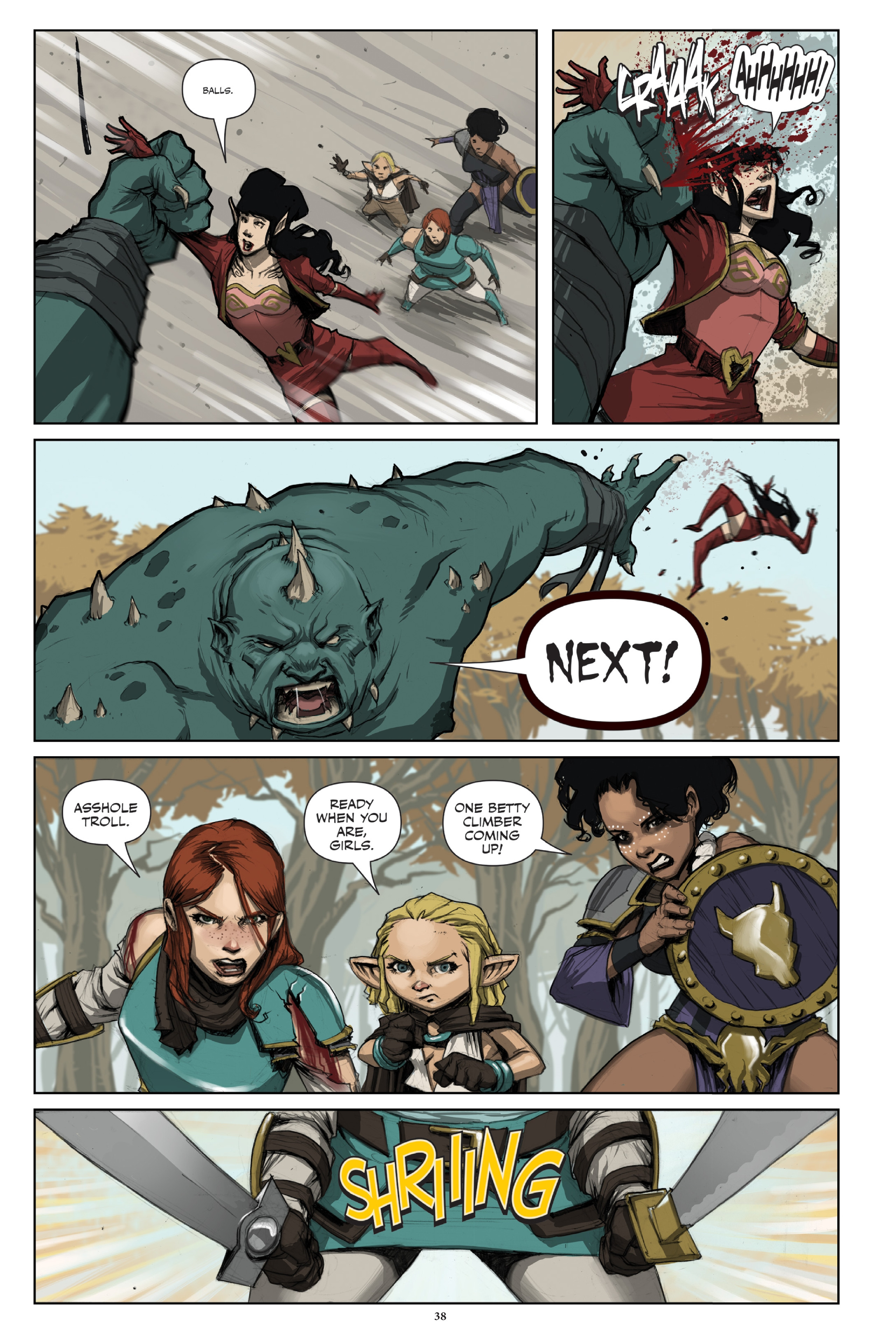 Read online Rat Queens Omnibus comic -  Issue # TPB (Part 1) - 36