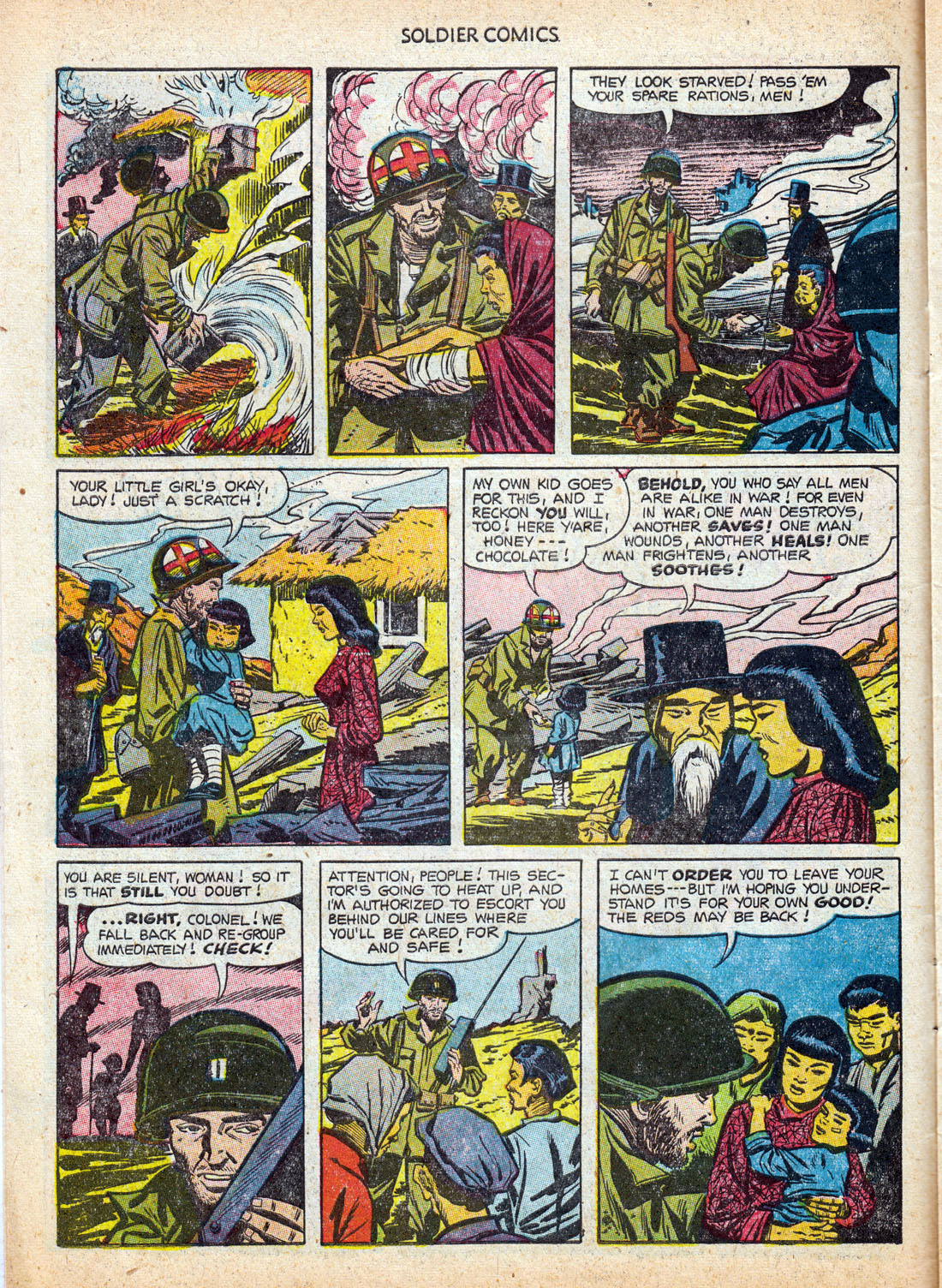 Read online Soldier Comics comic -  Issue #9 - 10