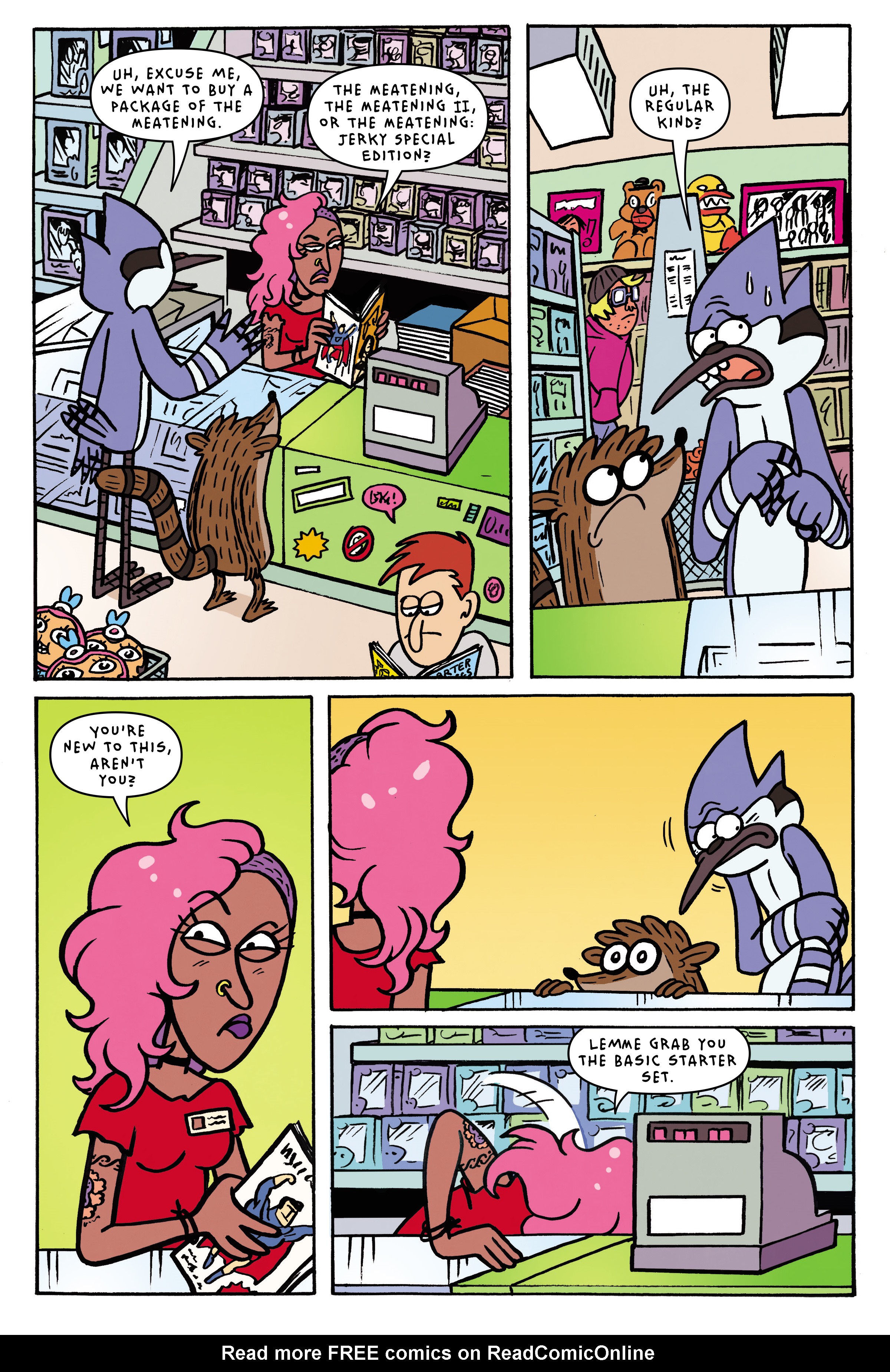 Read online Regular Show: The Meatening comic -  Issue # TPB - 18