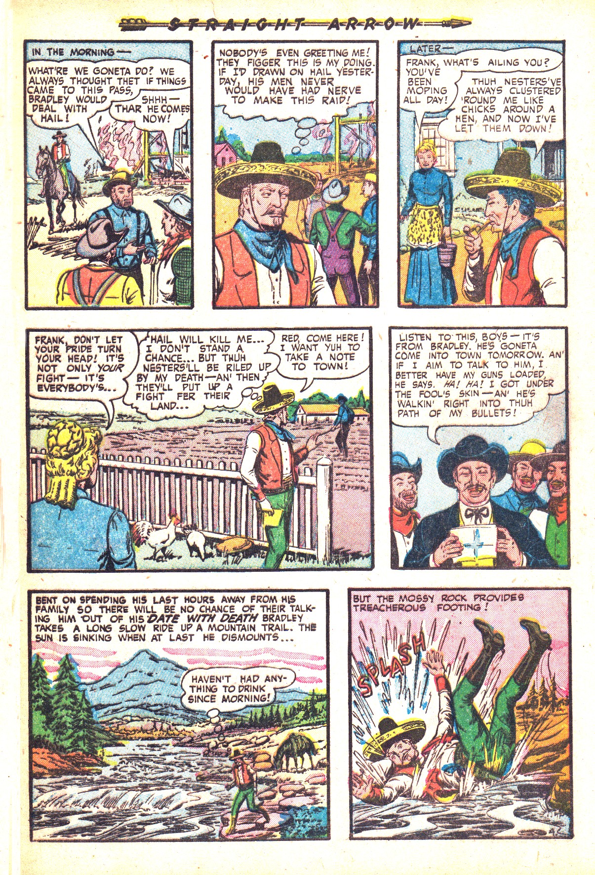 Read online Straight Arrow comic -  Issue #35 - 29