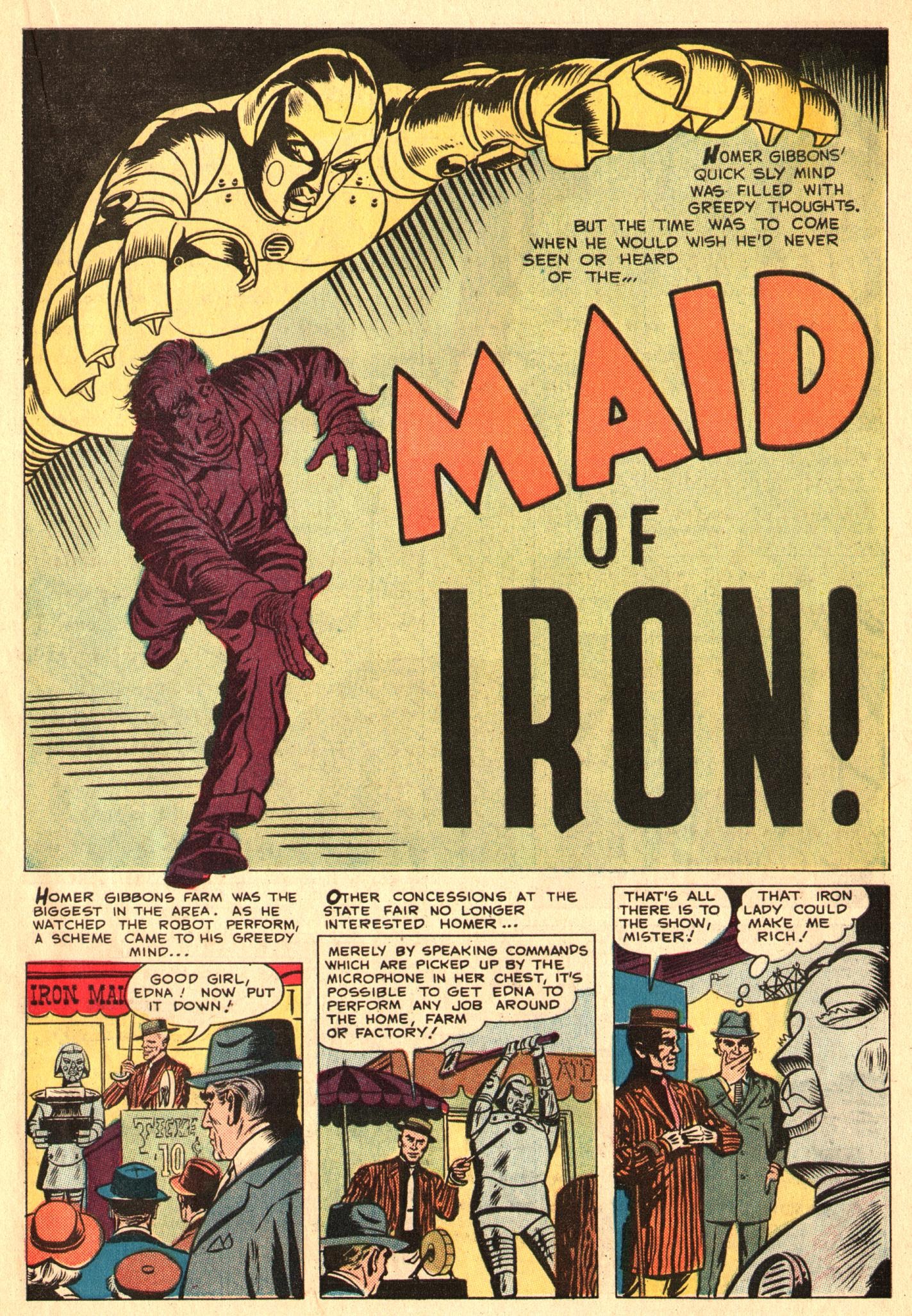 Read online Black Magic (1950) comic -  Issue #47 - 15