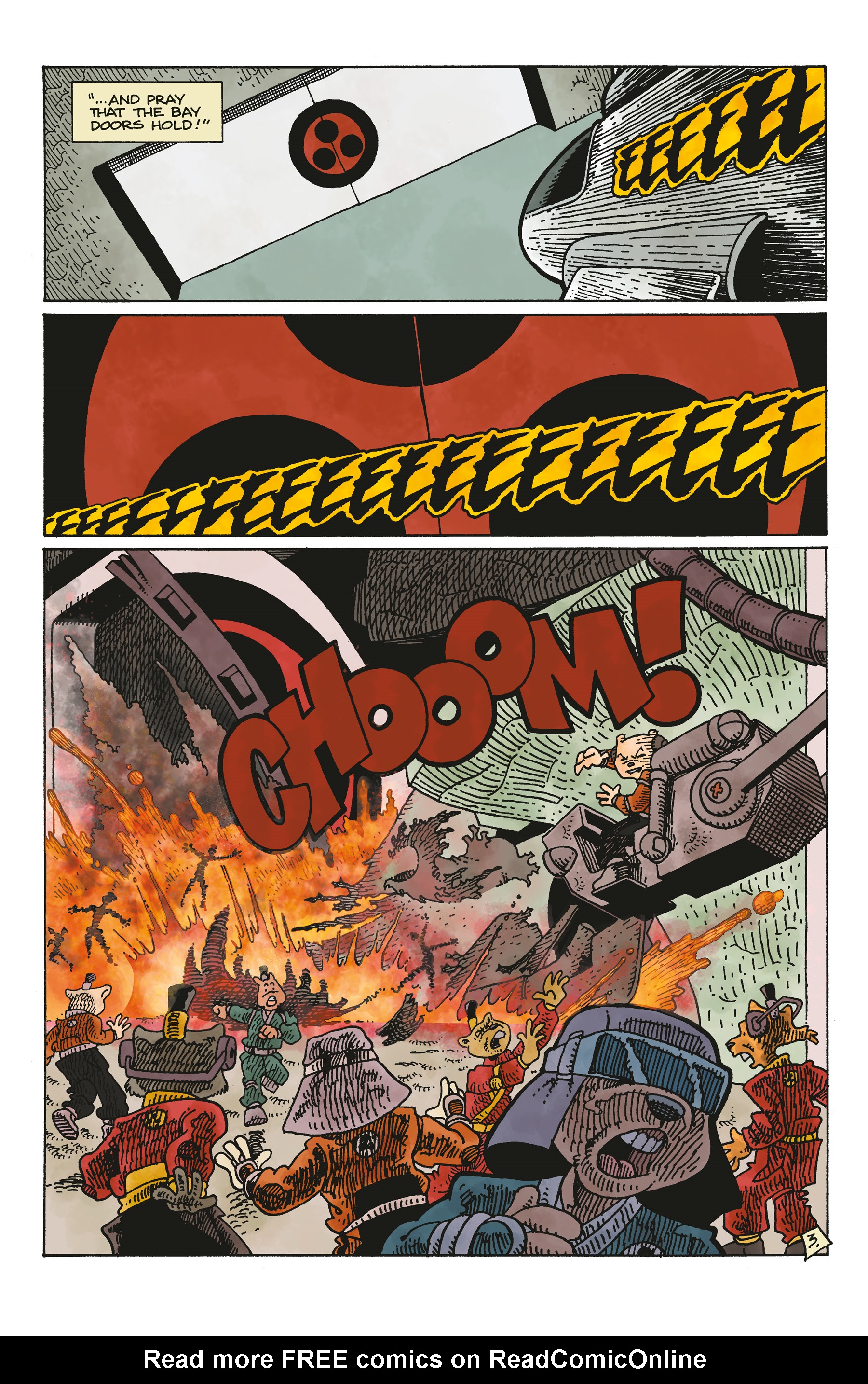 Read online Space Usagi: Death and Honor comic -  Issue #1 - 5