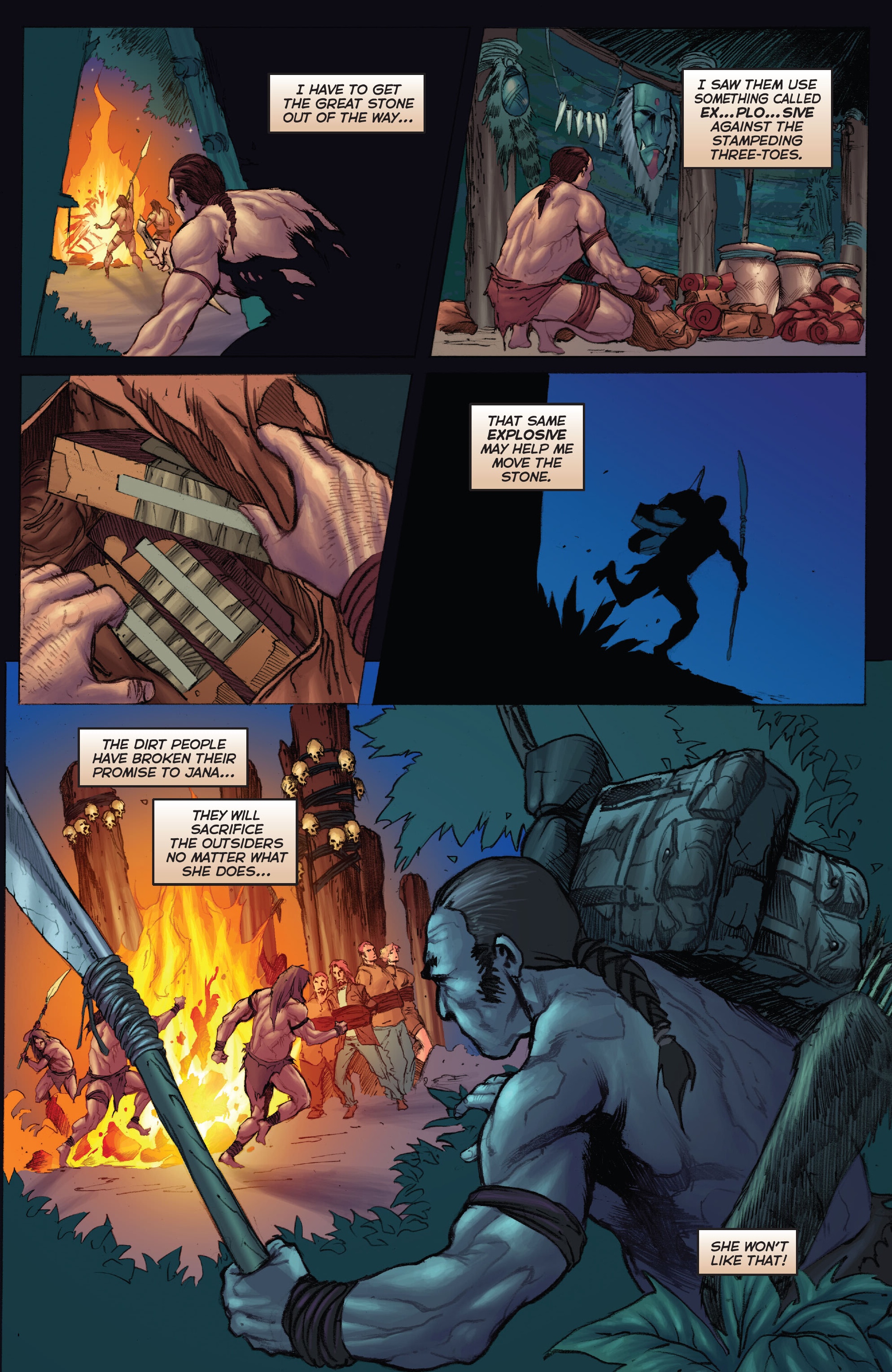 Read online Frank Cho's Jungle Girl: The Complete Omnibus comic -  Issue # TPB (Part 1) - 88