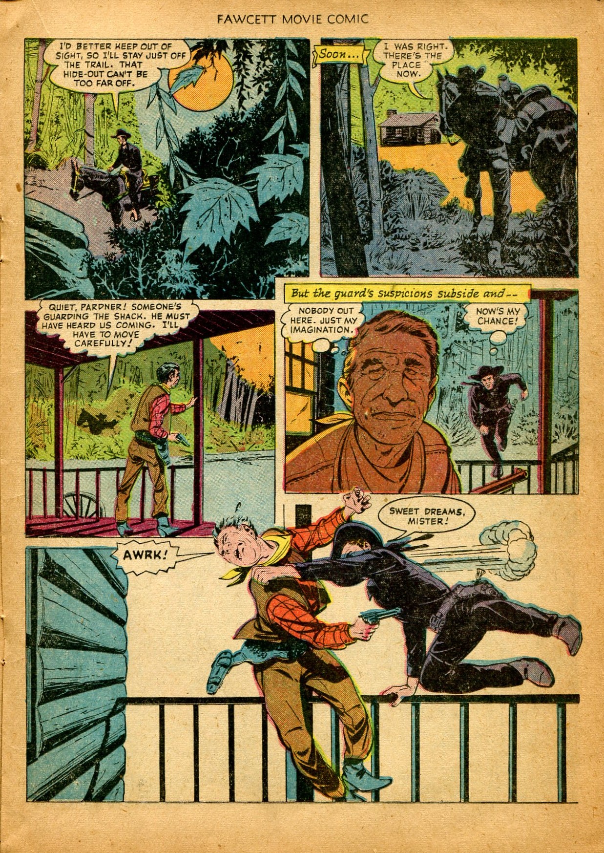 Read online Fawcett Movie Comic comic -  Issue #8 - 17