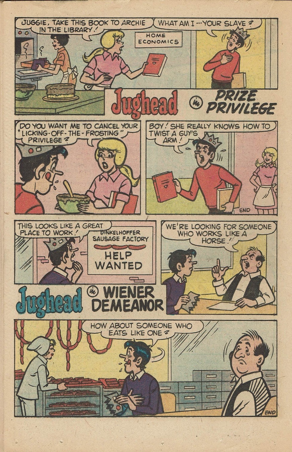 Read online Jughead's Jokes comic -  Issue #68 - 20