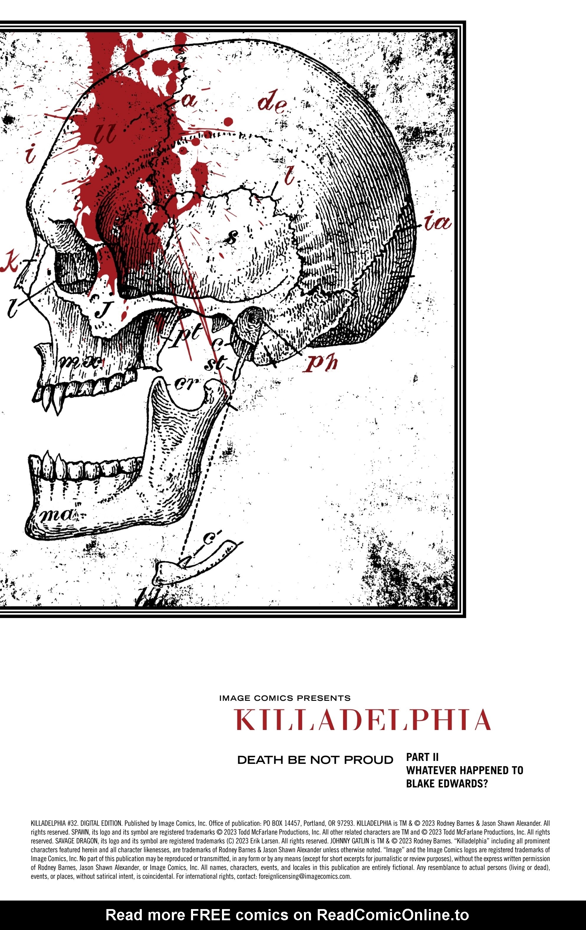 Read online Killadelphia comic -  Issue #32 - 2