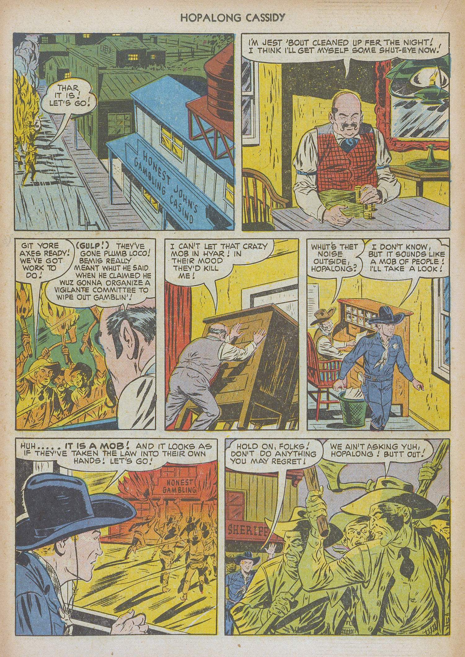 Read online Hopalong Cassidy comic -  Issue #55 - 18