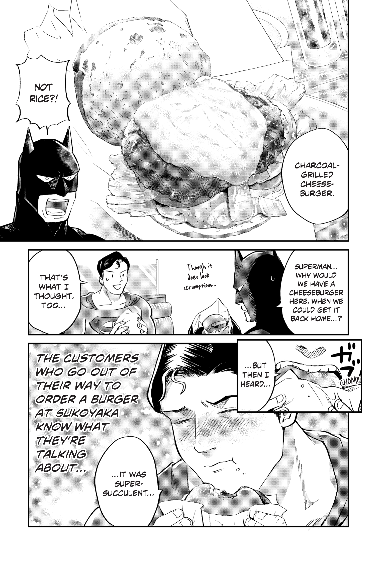 Read online Superman vs. Meshi comic -  Issue #16 - 19