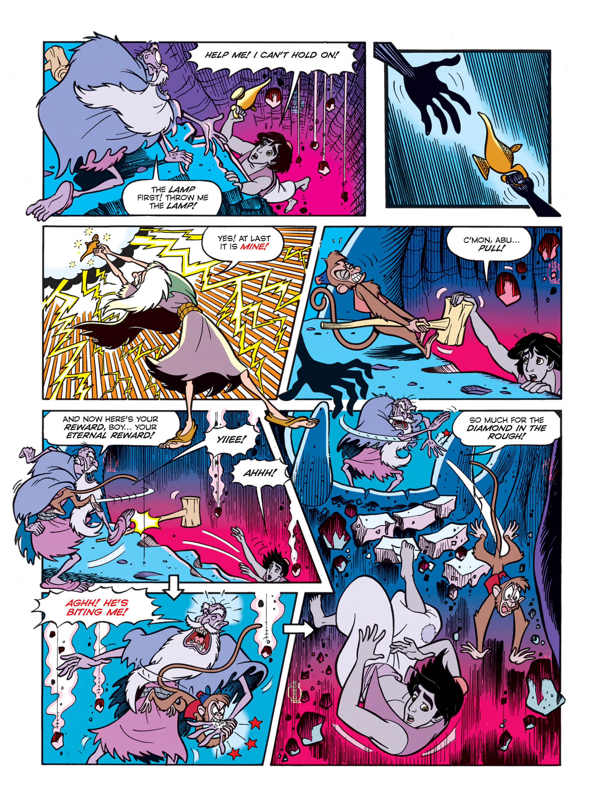 Read online Disney's Aladdin - The Official Movie Adaptation comic -  Issue # Full - 18