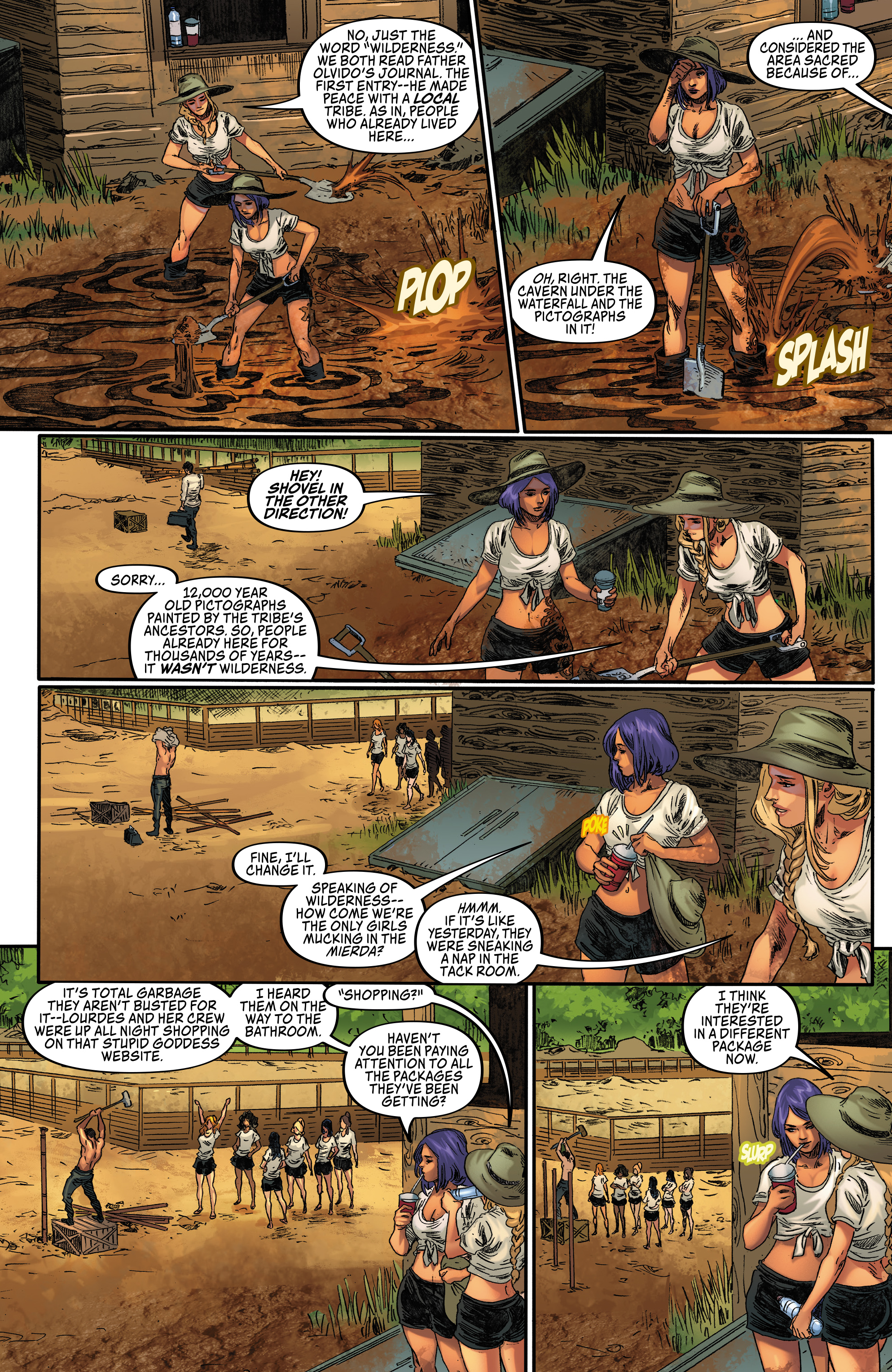 Read online Sheena Queen of the Jungle: Fatal Exams comic -  Issue #4 - 23